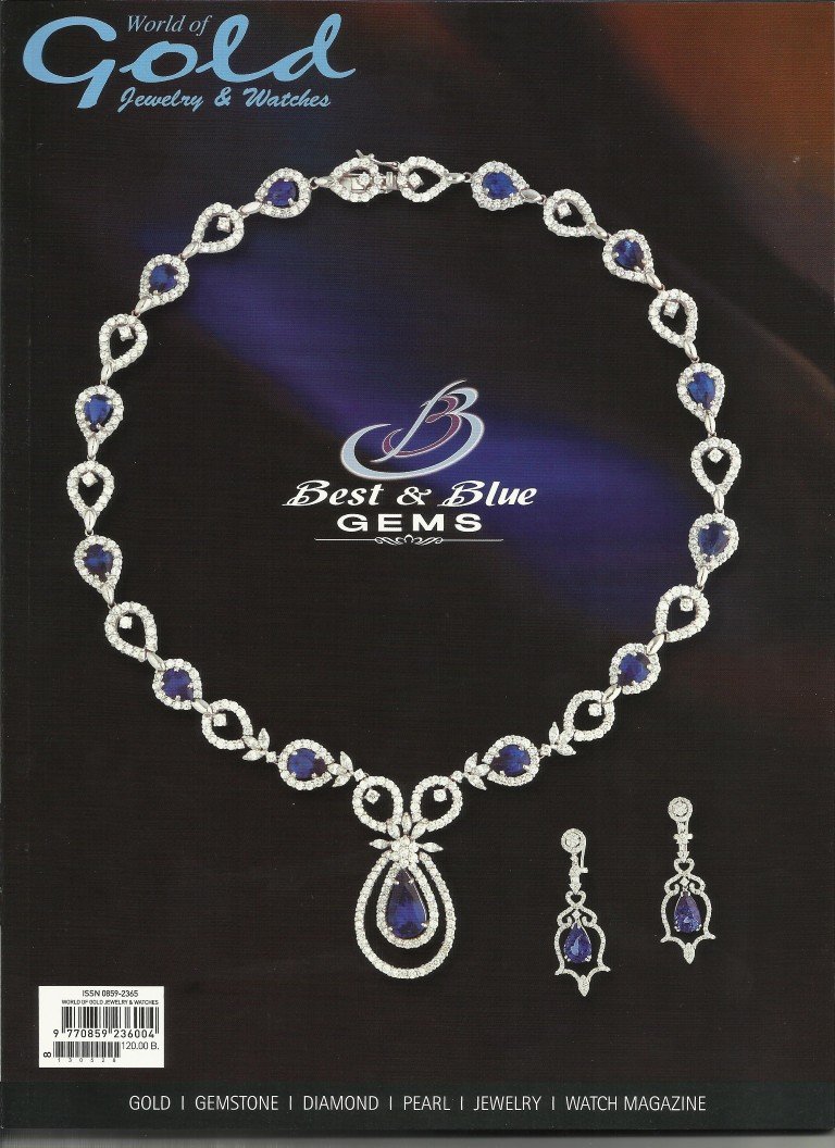 จิวเวลรี่เพชรของ Lee Seng Jewelry ในนิตยสาร World of Gold Jewelry & Watches 12th Year Issue 116/2013