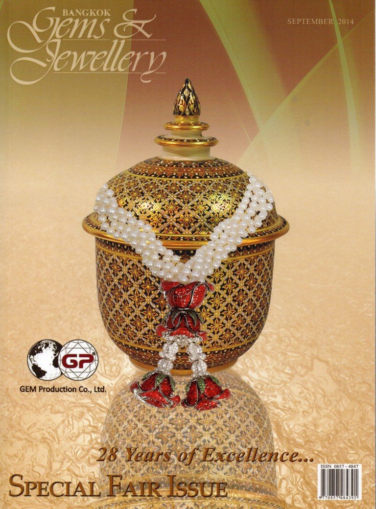 Lee Seng Jewelry ในนิตยสาร Bangkok Gems & Jewelry Vol.28 September 2014