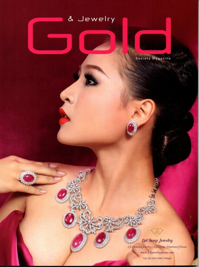 Lee Seng Jewelry ในนิตยสาร Gold Society ประจำเดือนกันยายน 2015