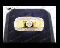 แหวนเพชร (Diamonds Ring) เพชร Heart & Arrow - Russian Cut
