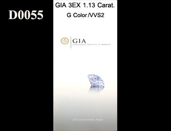 GIA 3EX 1.13 Carat