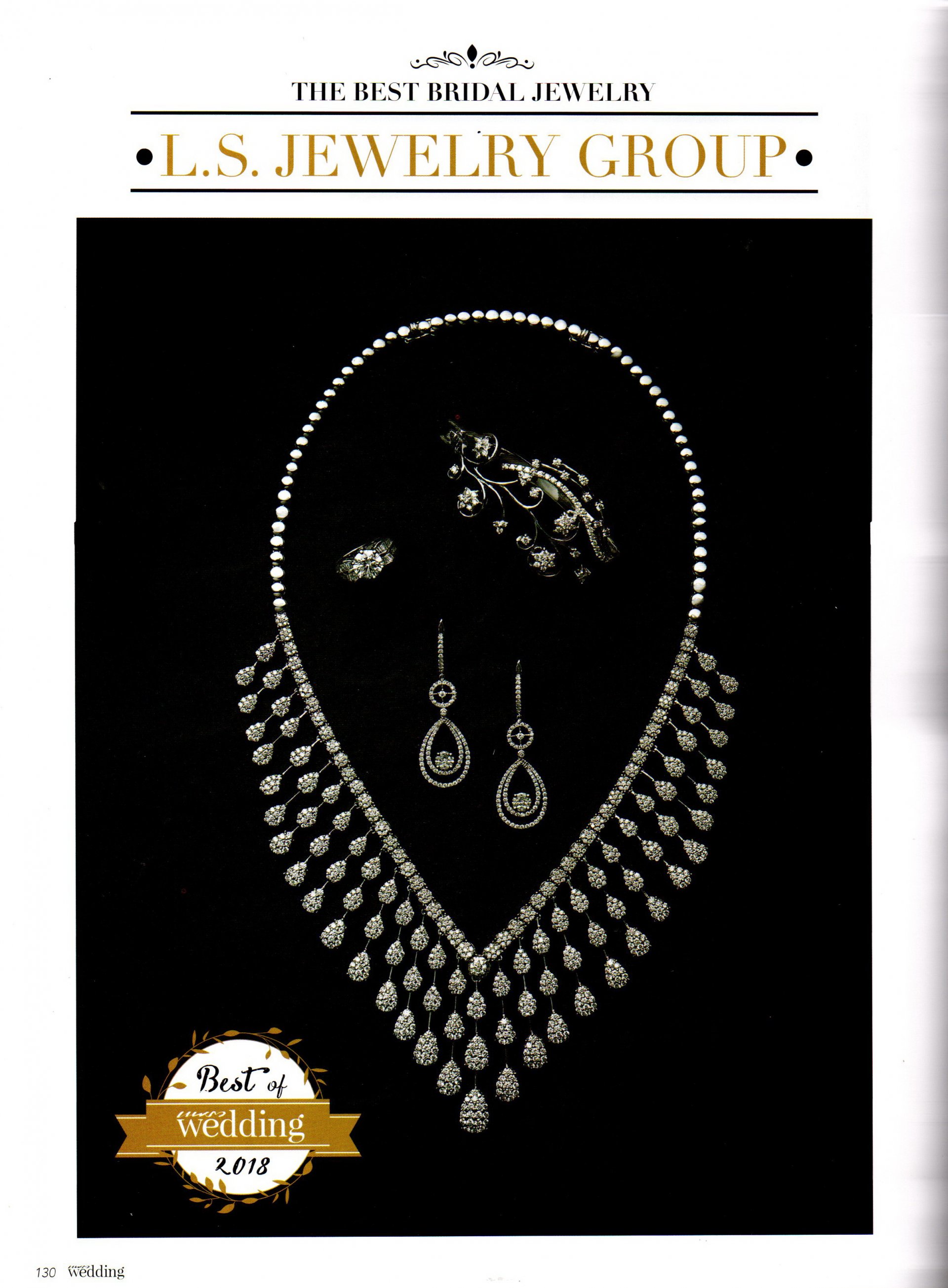 ห้างเพชรหลีเสง ได้รับรางวัล The Best Jewelry of 2018 by Praew Wedding Magazine
