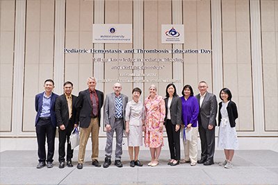 Pediatric Hemostasis and Thrombosis Education Day "Fill-up knowledge in pediatric bleeding and clotting disorders" Pediatric Hemostasis and Thrombosis Education Day "Fill-up knowledge in pediatric bleeding and clotting disorders"