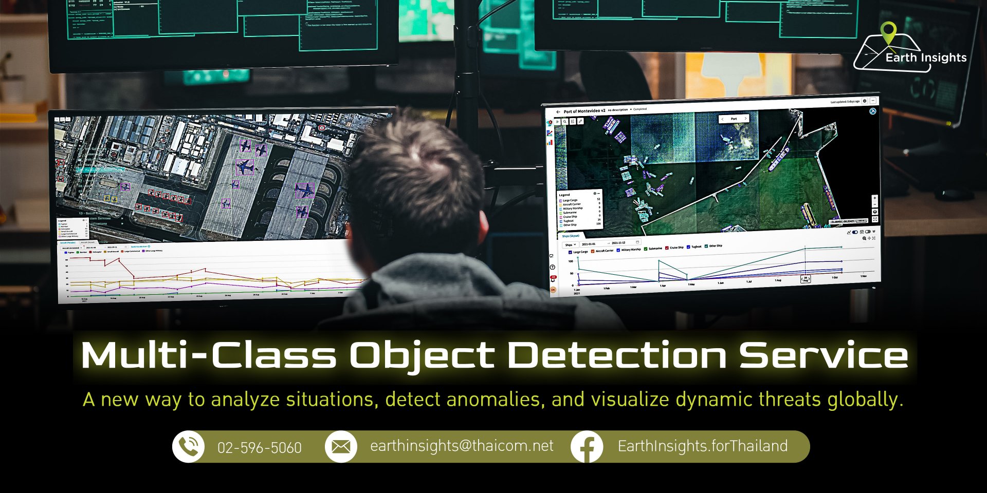 เปิดตัวการให้บริการ Object Detection โดย Earth Insights