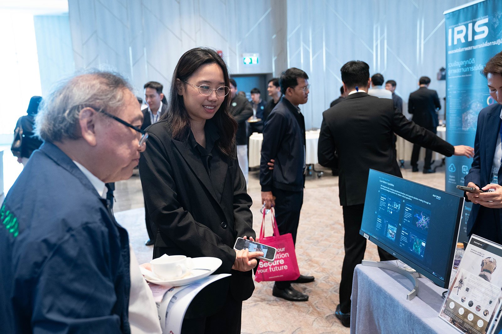 ภาพบรรยากาศบูธ Gulf Space Technology ภายในงาน Digital Infrastructure for the Future 2026 ภาพที่ 5