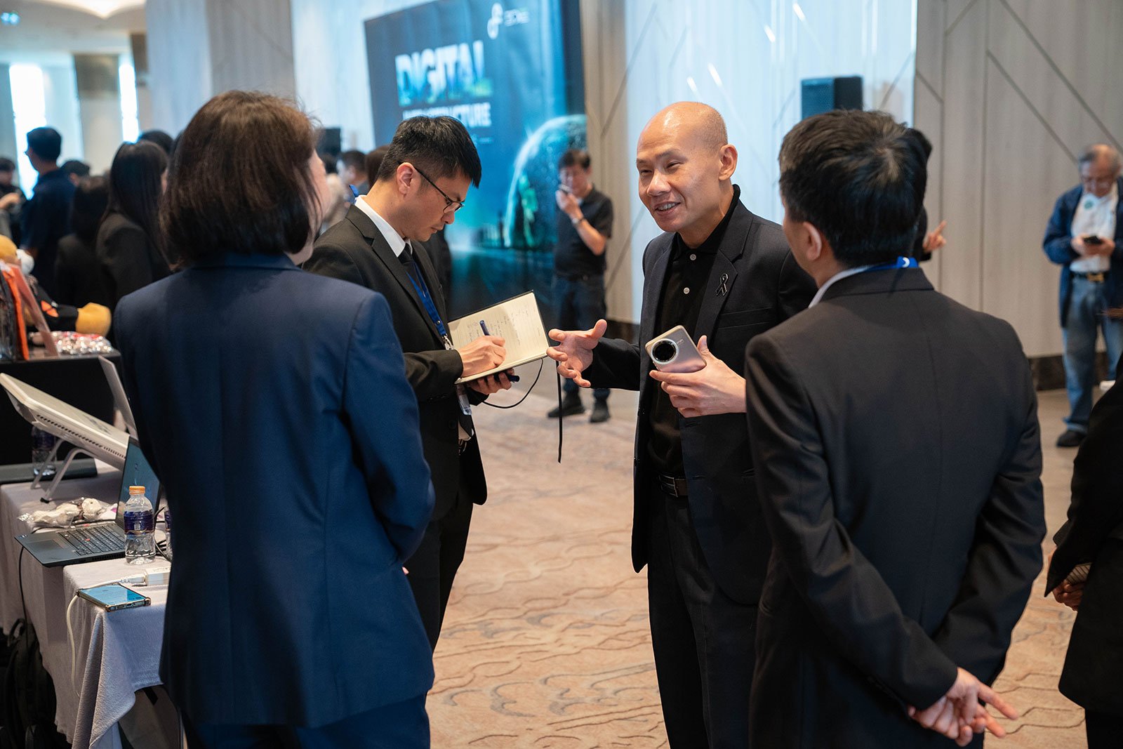 ภาพบรรยากาศบูธ Gulf Space Technology ภายในงาน Digital Infrastructure for the Future 2026 ภาพที่ 6
