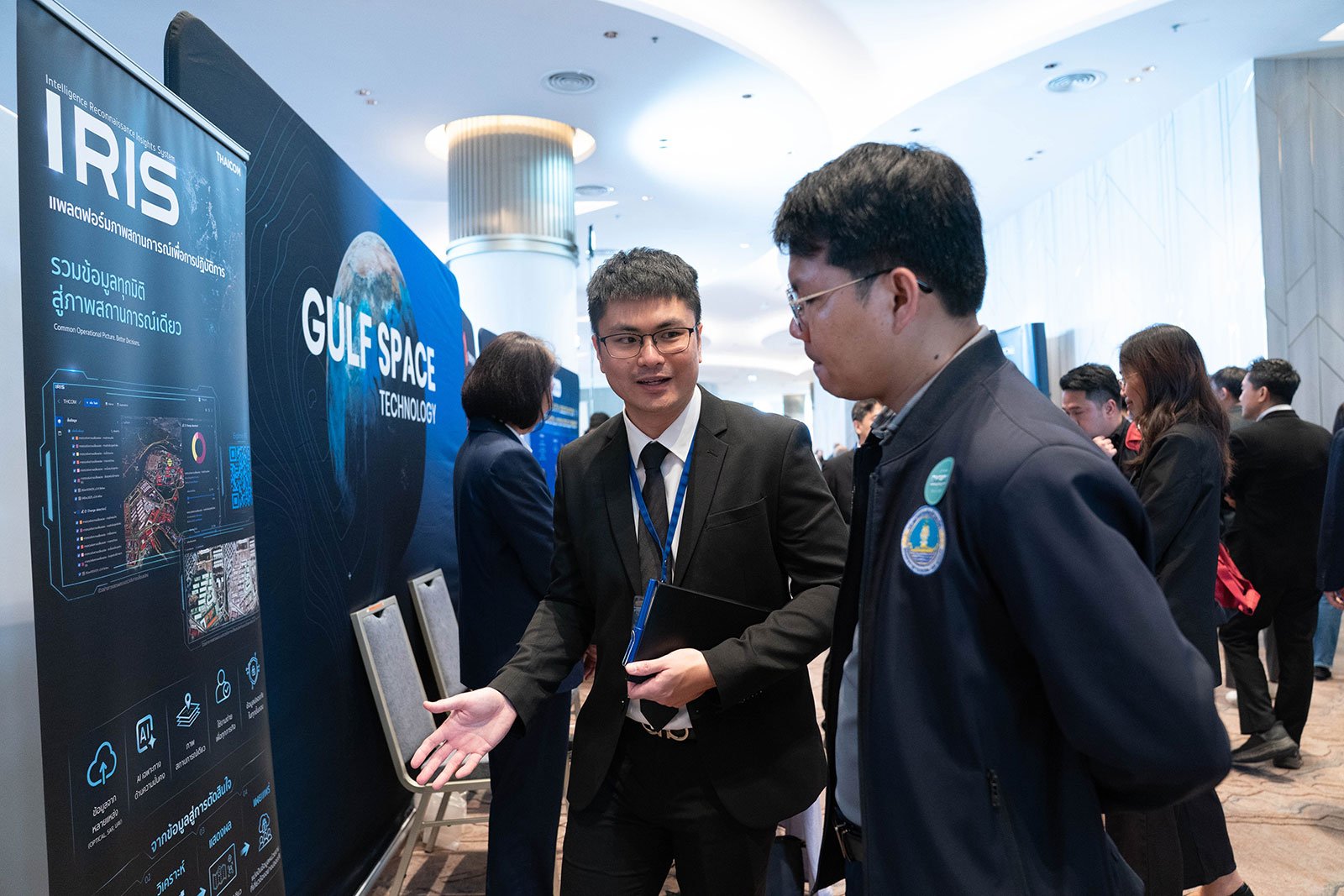 ภาพบรรยากาศบูธ Gulf Space Technology ภายในงาน Digital Infrastructure for the Future 2026 ภาพที่ 3