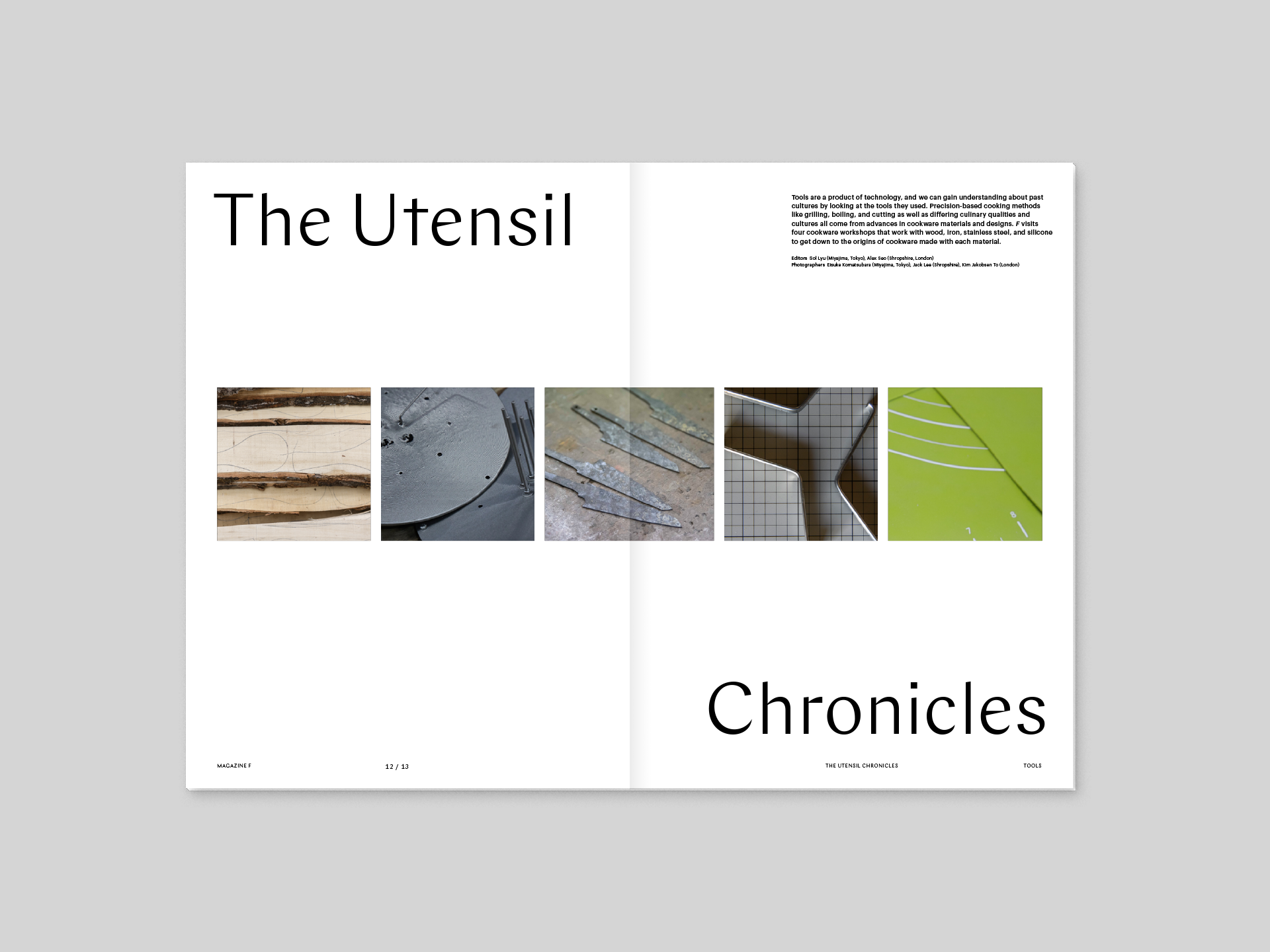 (Eng) MAGAZINE F ISSUE NO.20 TOOLS - fathombookspace