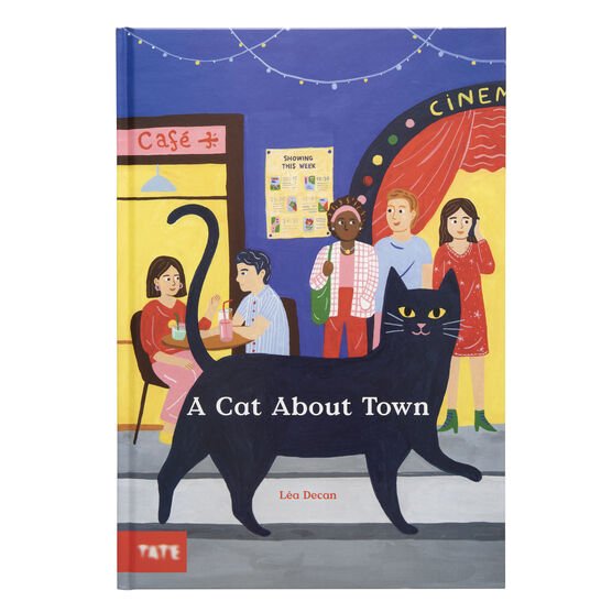 (Eng) A Cat About Town ( Hardcover ) / Lea Decan