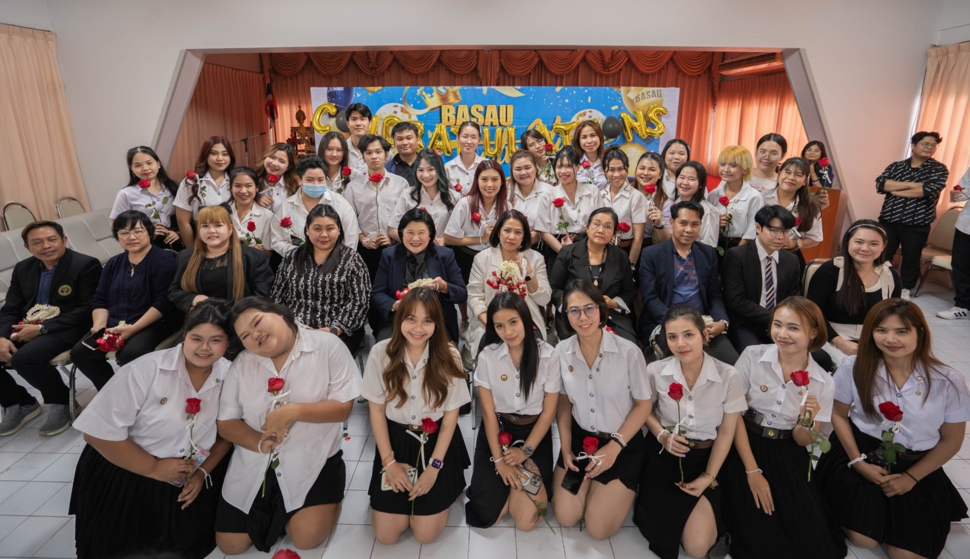 งานปัจฉิมนิเทศนักศึกษาคณะบริหารธุรกิจ