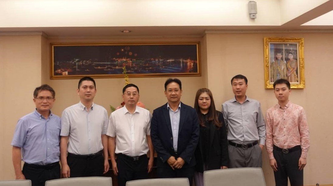 การต้อนรับทีมผู้บริหารระดับสูงจาก Fujian State-owned Assets Management Co.,Ltd. และ Fujian Human Resources Development Group Co.,Ltd. 