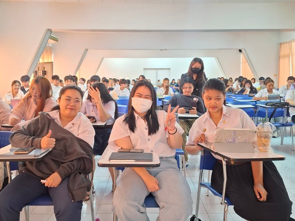 ภาพบรรยากาศการเรียนของน้องๆ เฟรชชี่ ปี 1