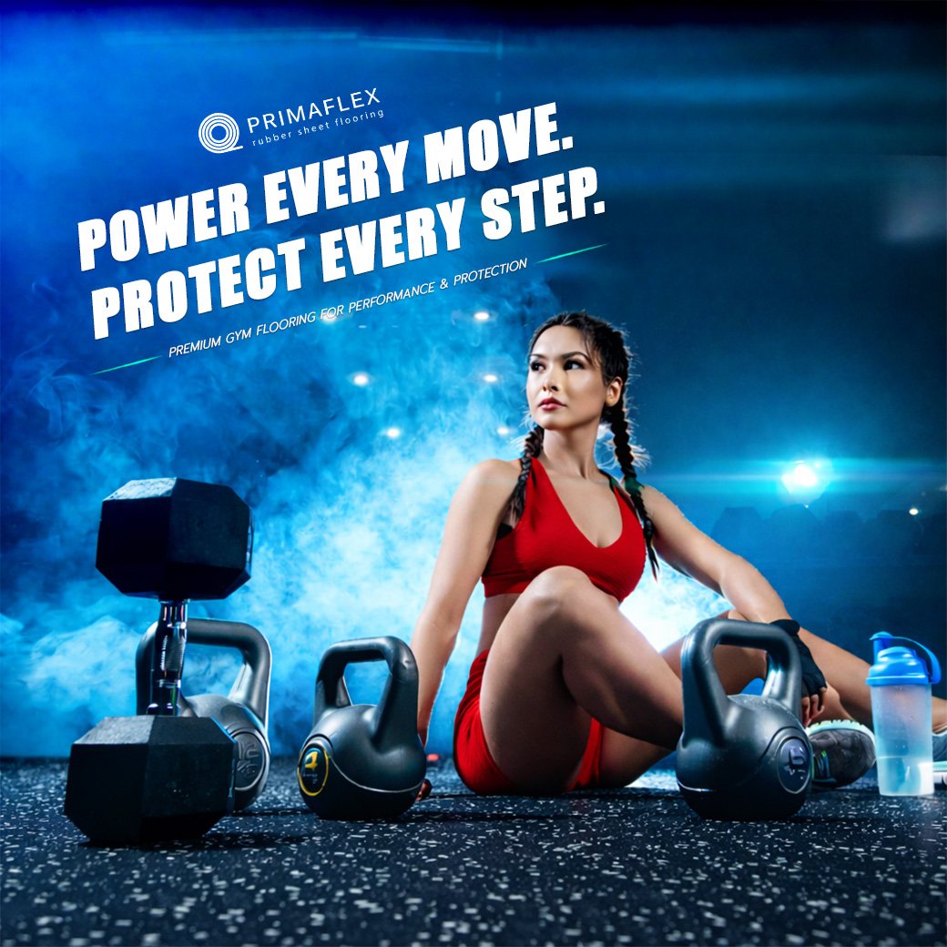 ลดลื่น ลดเจ็บ วิธีเพิ่มความปลอดภัยในฟิตเนส ด้วยแผ่นยางกันลื่น