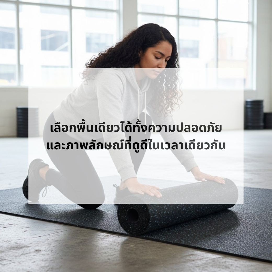 เลือกพื้นเดียวได้ทั้งความปลอดภัยและภาพลักษณ์ที่ดูดีในเวลาเดียวกัน