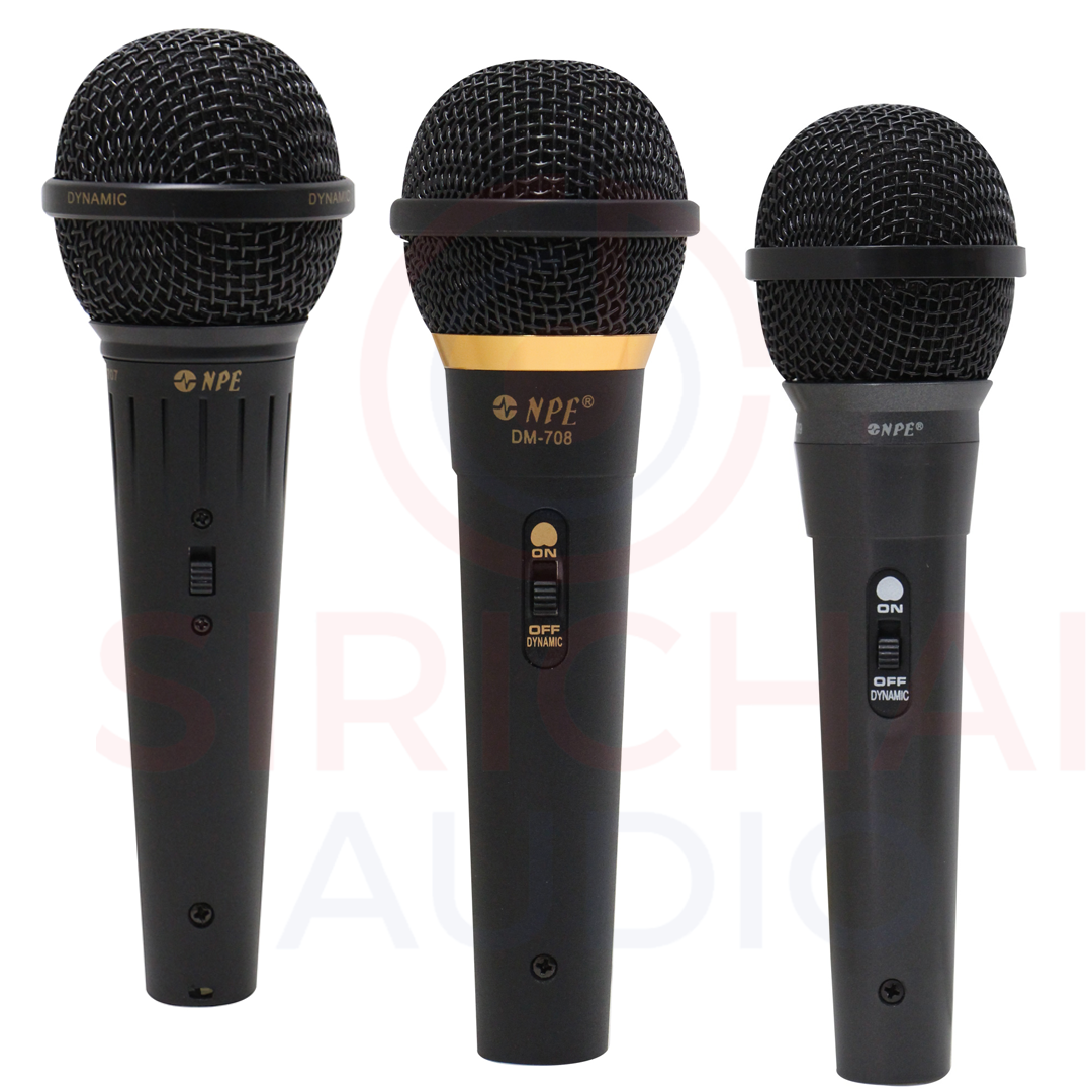 ไมโครโฟน NPE รุ่น DM707 , DM708 , DM709