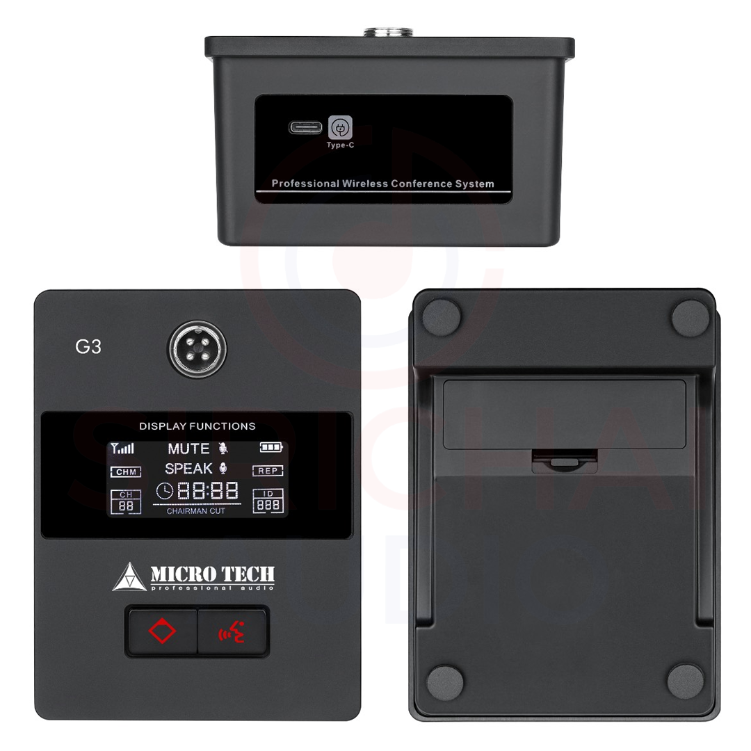 Microsys Curable ไมค์ประชุมไร้สาย MICROTECH รุ่น Microsys G1 , G2 , G3