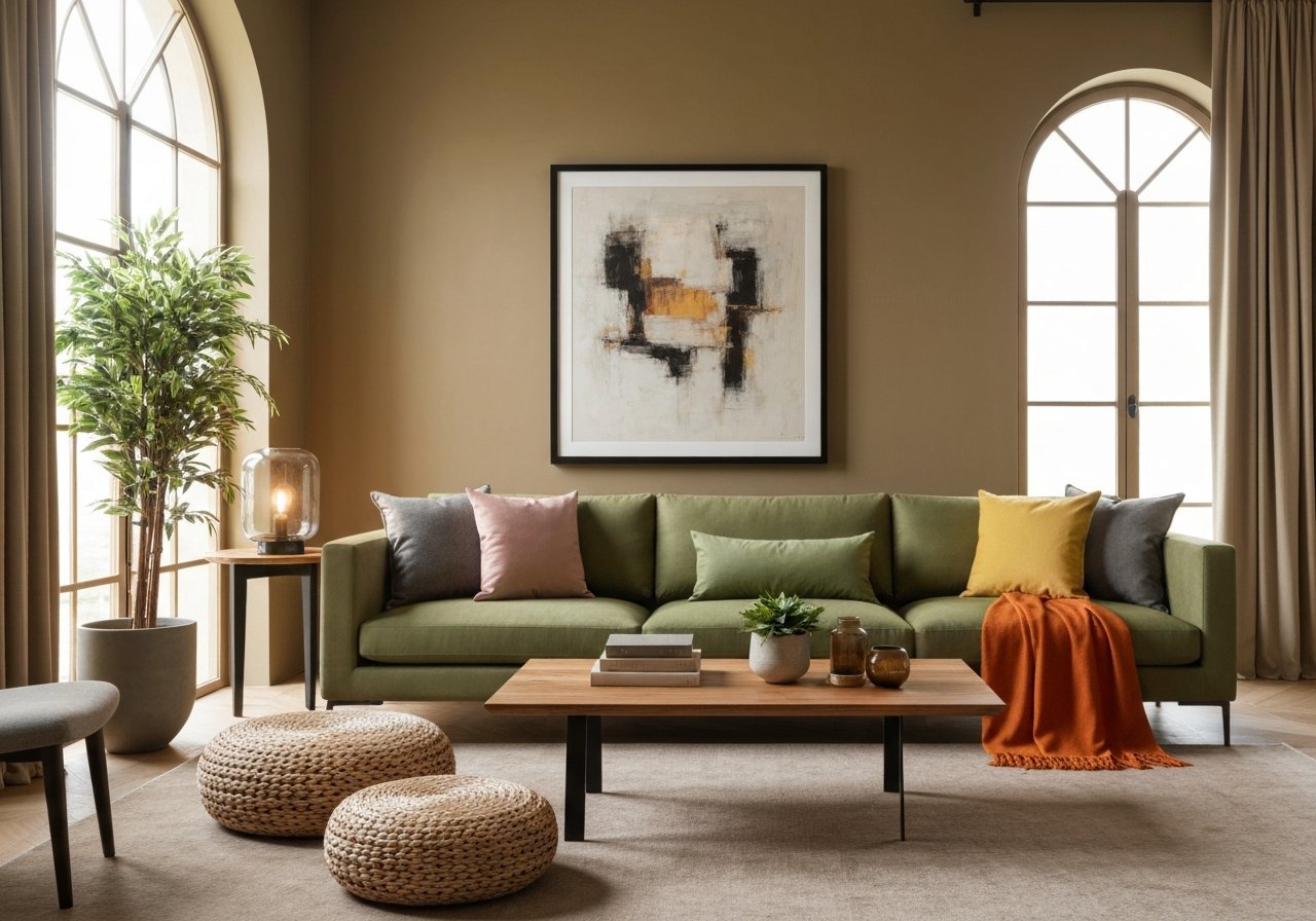 สั่งทําเฟอร์นิเจอร์ ไอเดียสี Earth Tone