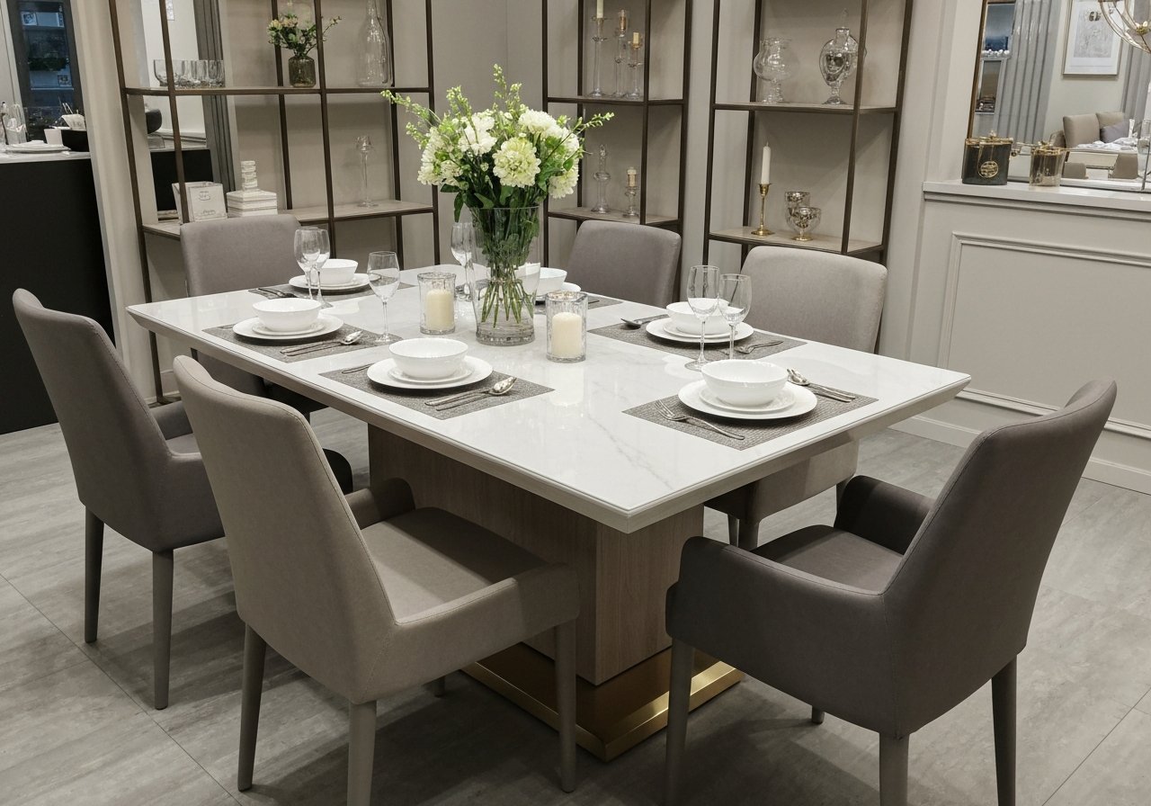 โต๊ะกินข้าว 6 ที่นั่ง