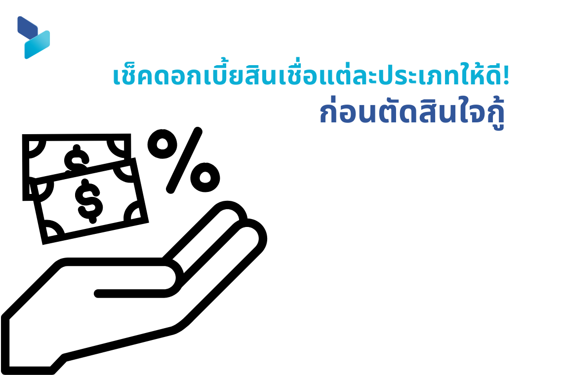 เช็คดอกเบี้ยสินเชื่อแต่ละประเภทให้ดี ก่อนตัดสินใจกู้