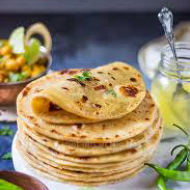 Mix vege Paratha with dahi