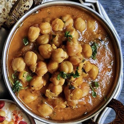 Chana masala - chickpeas curry Best and Recommended