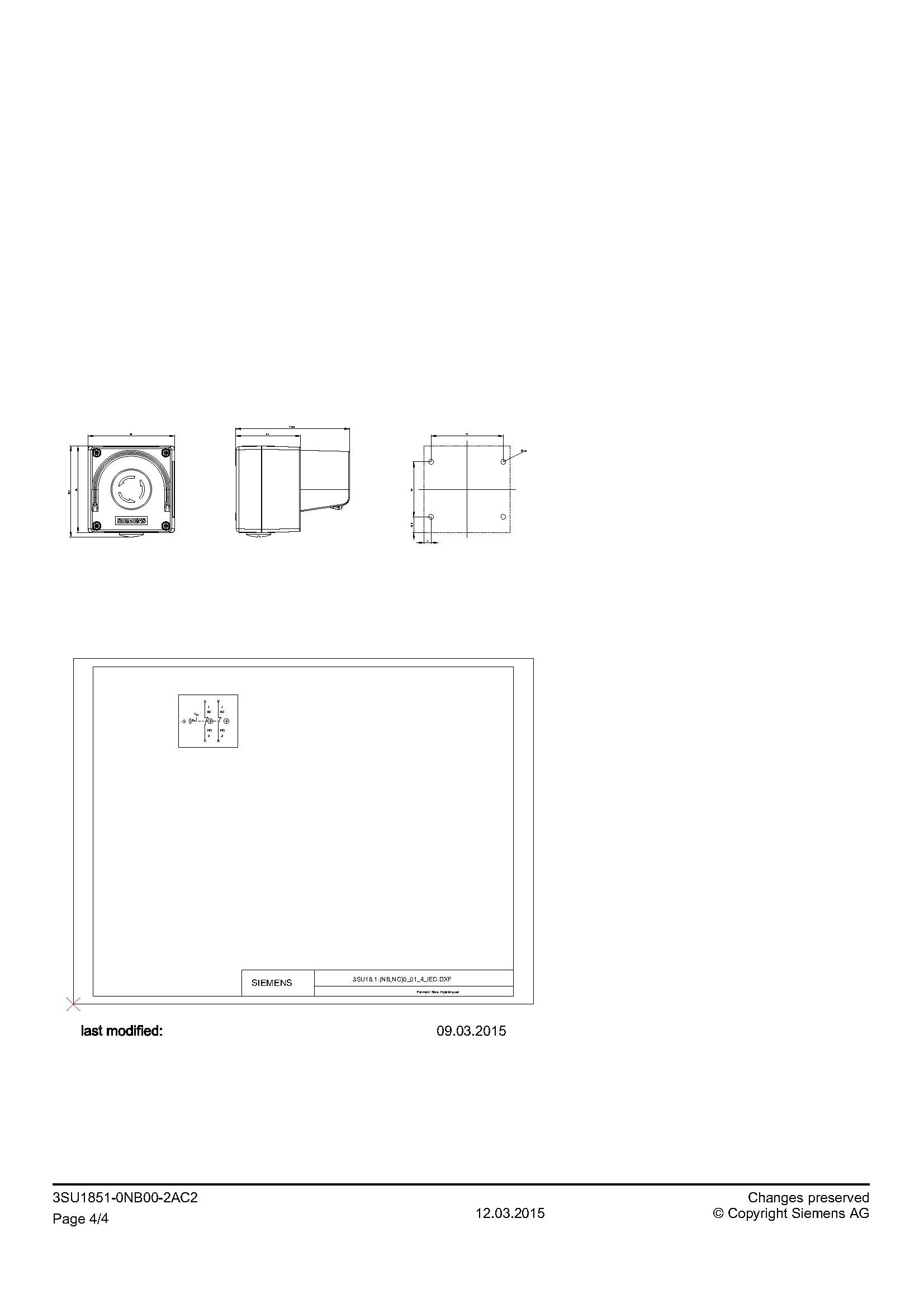 3SU18510NB002AC2 Siemens 3SU1 Series Yellow Emergency Stop aimgroup