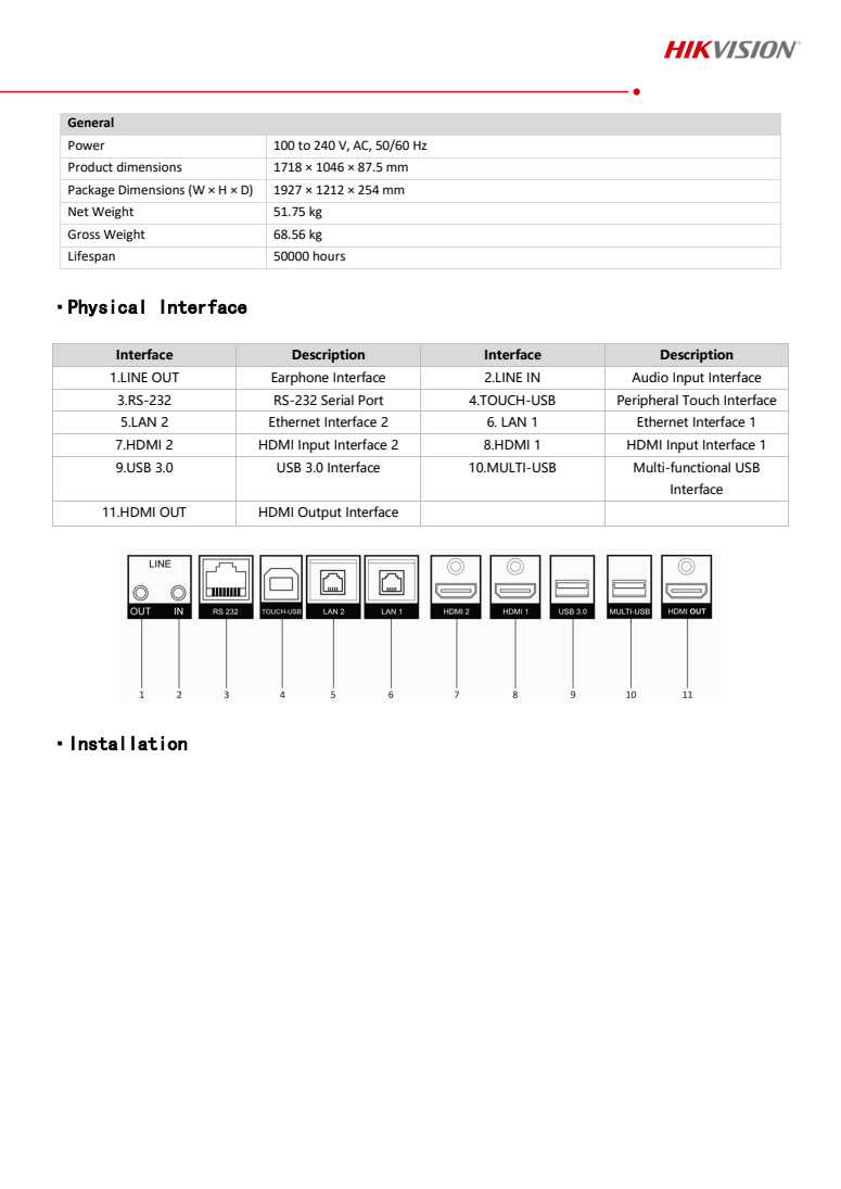 DS-D5B75RB C specification page 3