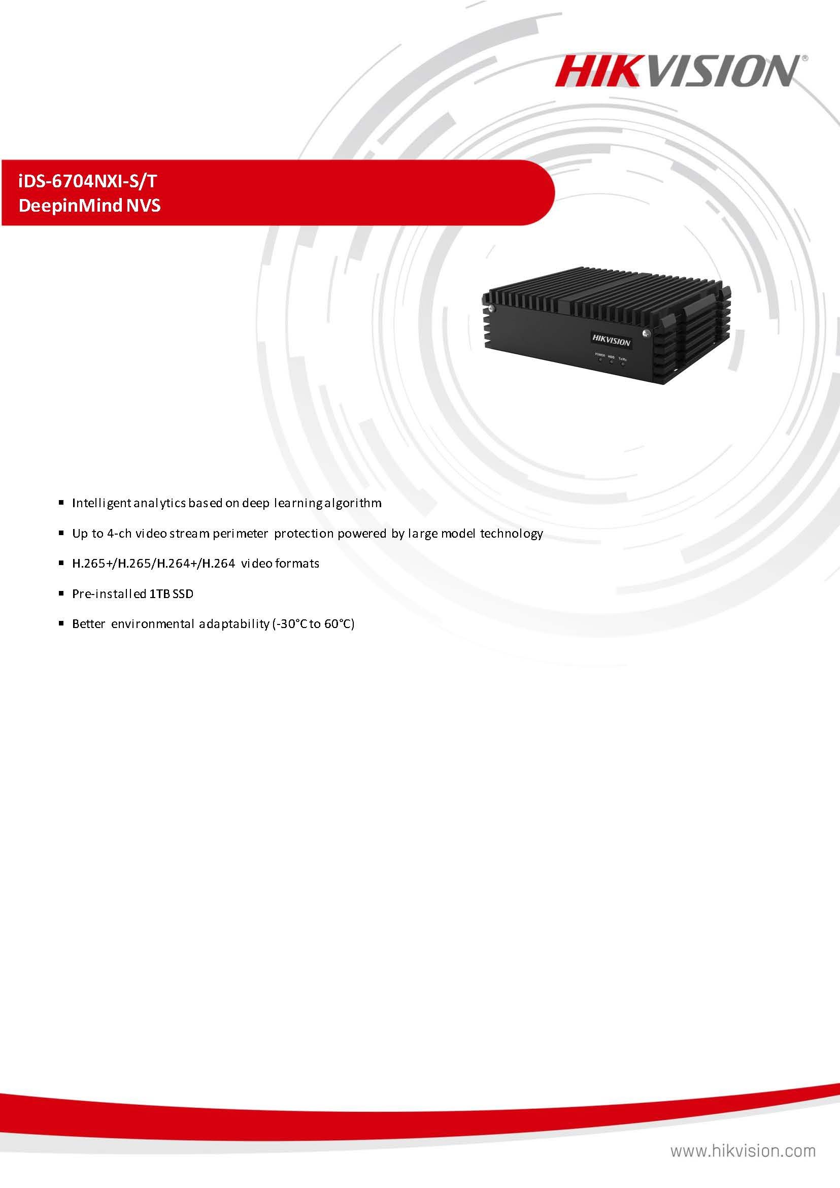 iDS-6704NXI-S/T datasheet page 1