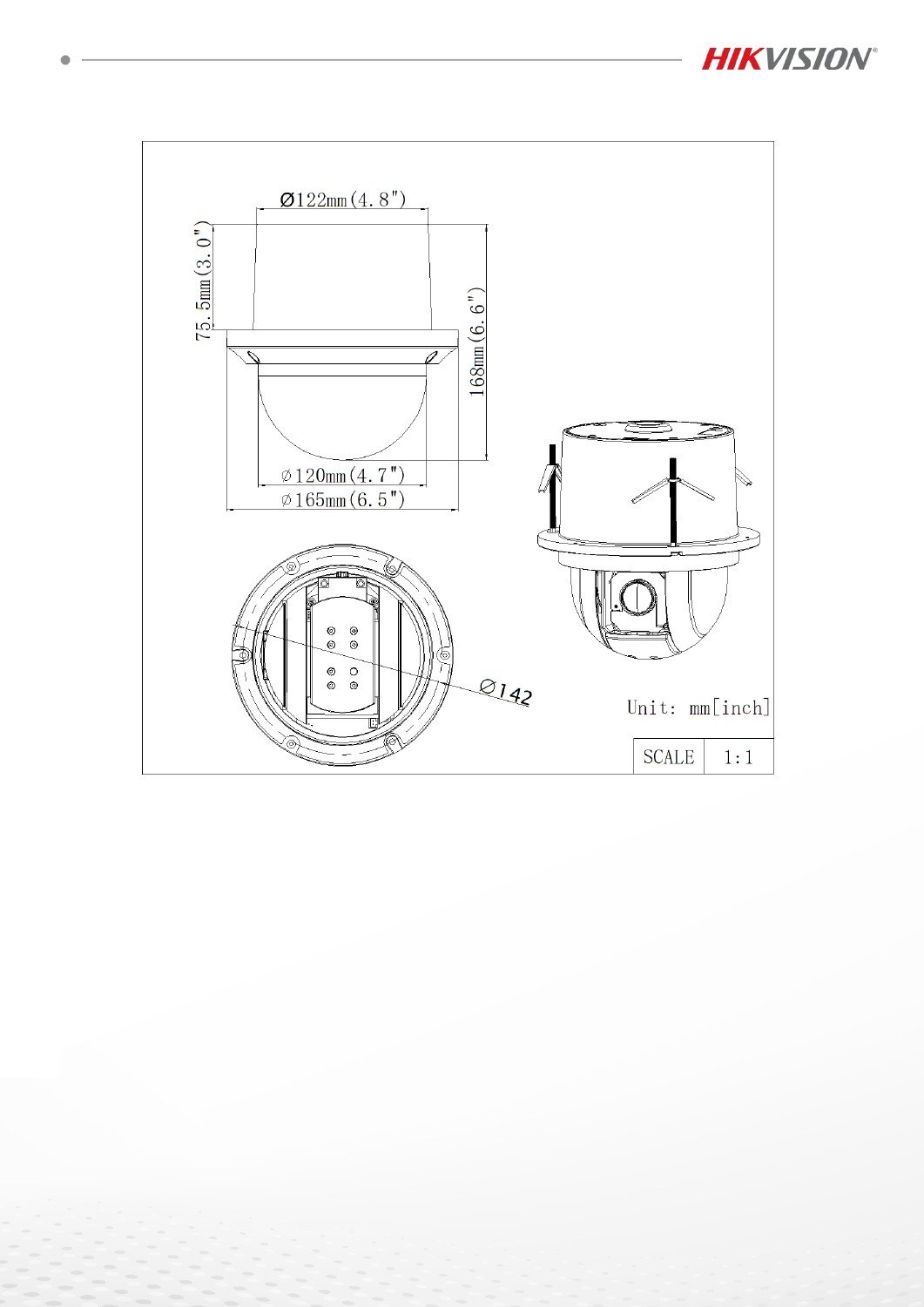 HIKVISION DS-2DE4825WG-E3 datasheet page 6