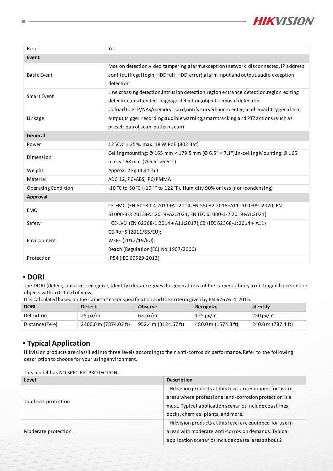 DS-2DE4432WG-E3 datasheet page 4