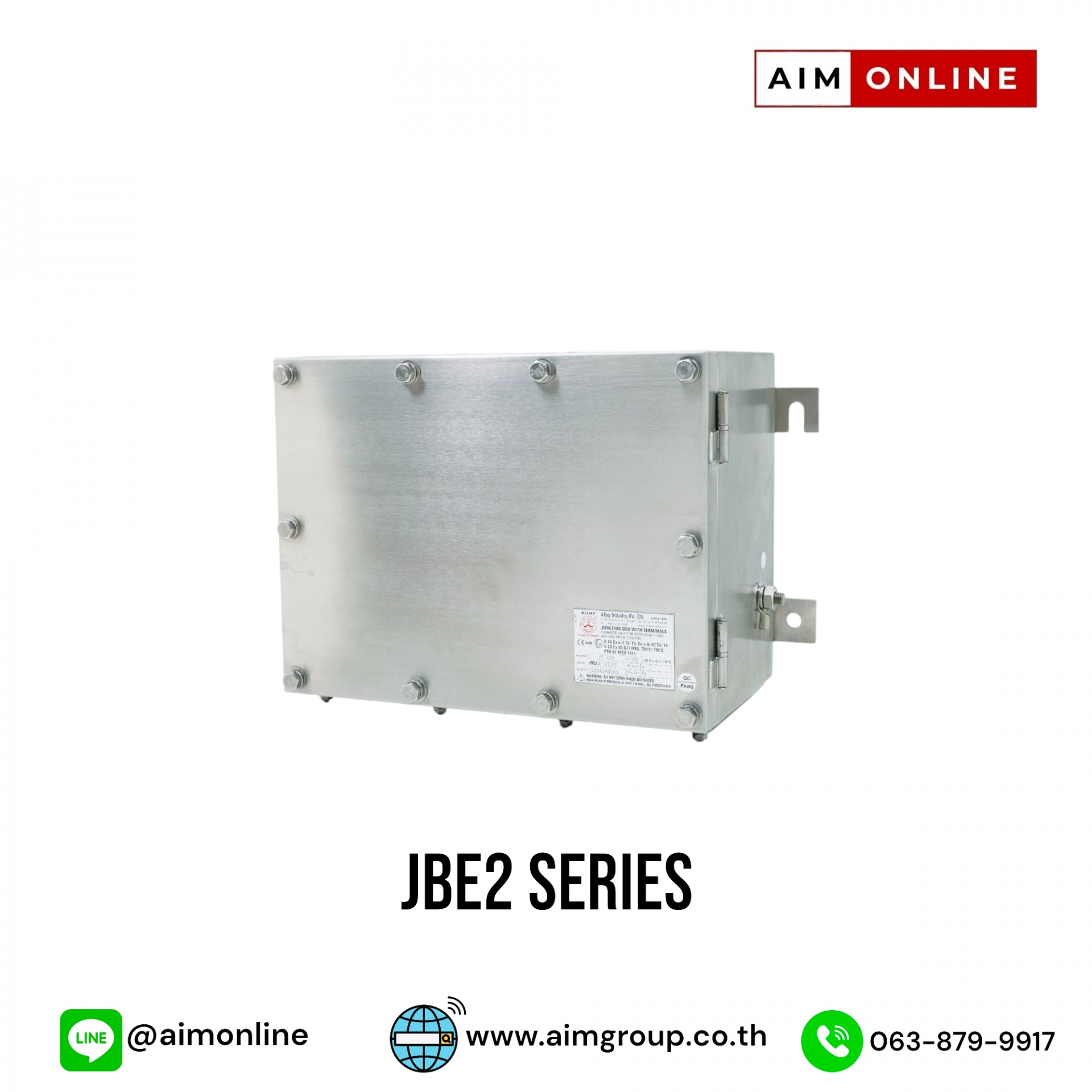 Jbe Box ALLOY Junction Box with JBE2 Series Model JBE2 Series