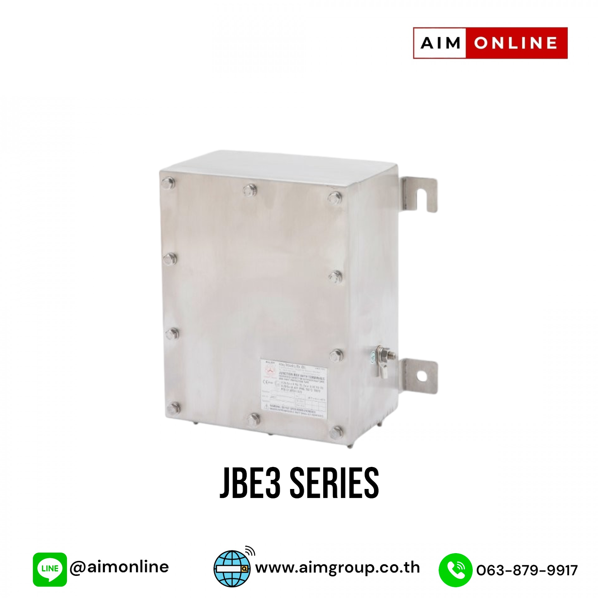 Jbe Box ALLOY Junction Box with JBE3 Series Model JBE3 Series