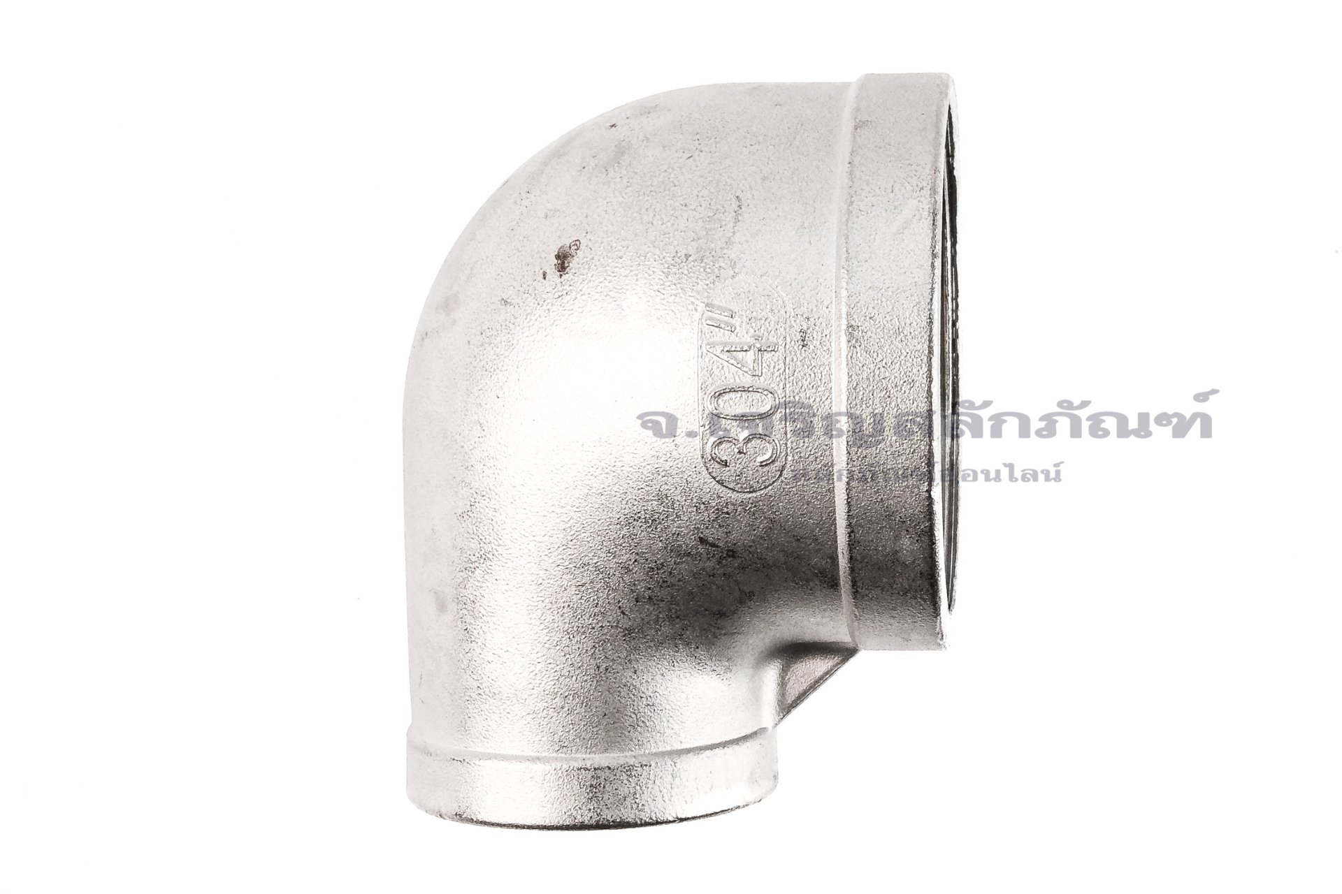 ข้อต่องอลด 90° สแตนเลส (เกลียวใน x เกลียวใน) ขนาด 2.1/2"x 1.1/2"
