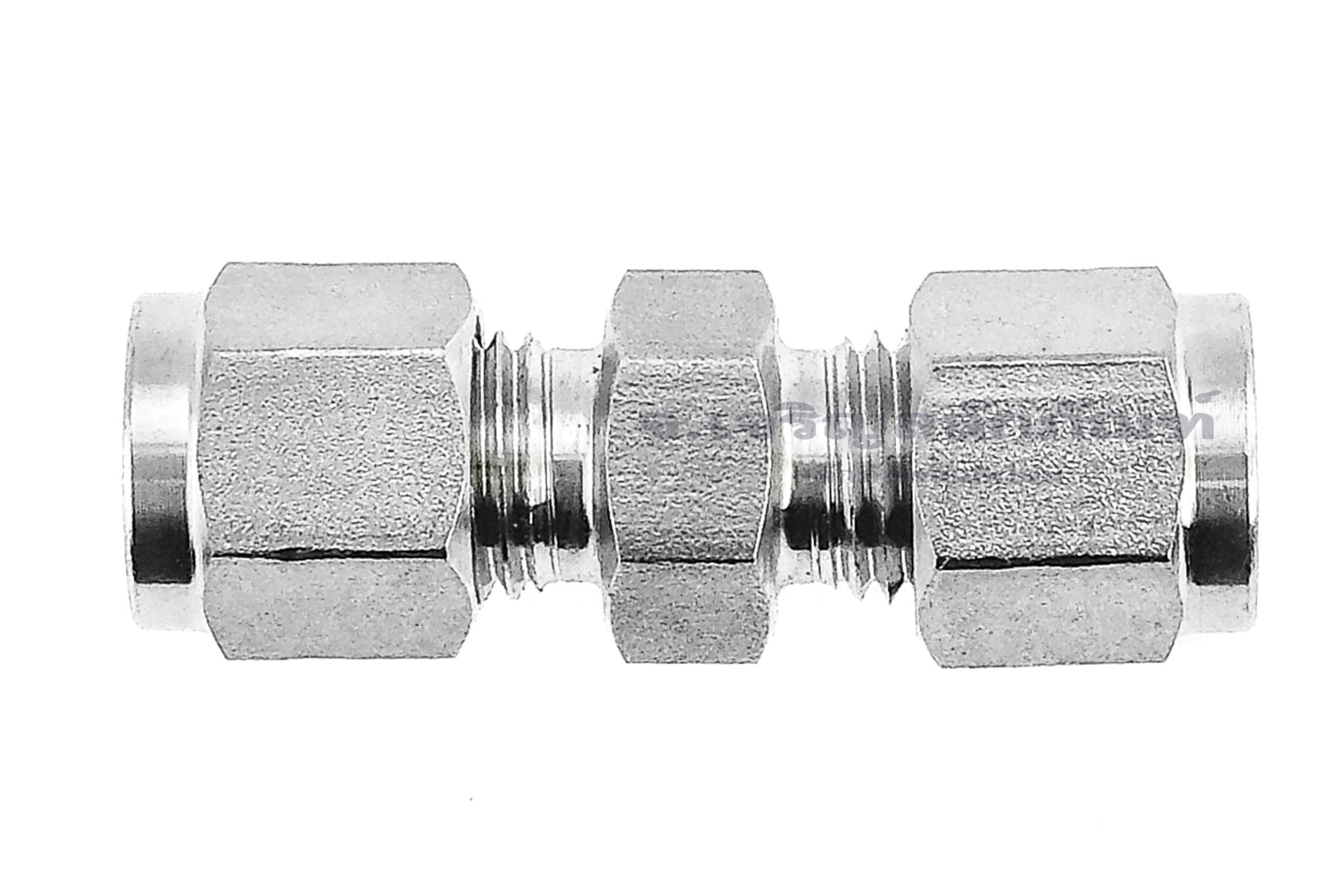 ข้อต่อตรงตาไก่สแตนเลสเกรด 316 (เสียบสาย x เสียบสาย) 1/4" x 1/4" (6.35 x 6.35 mm)