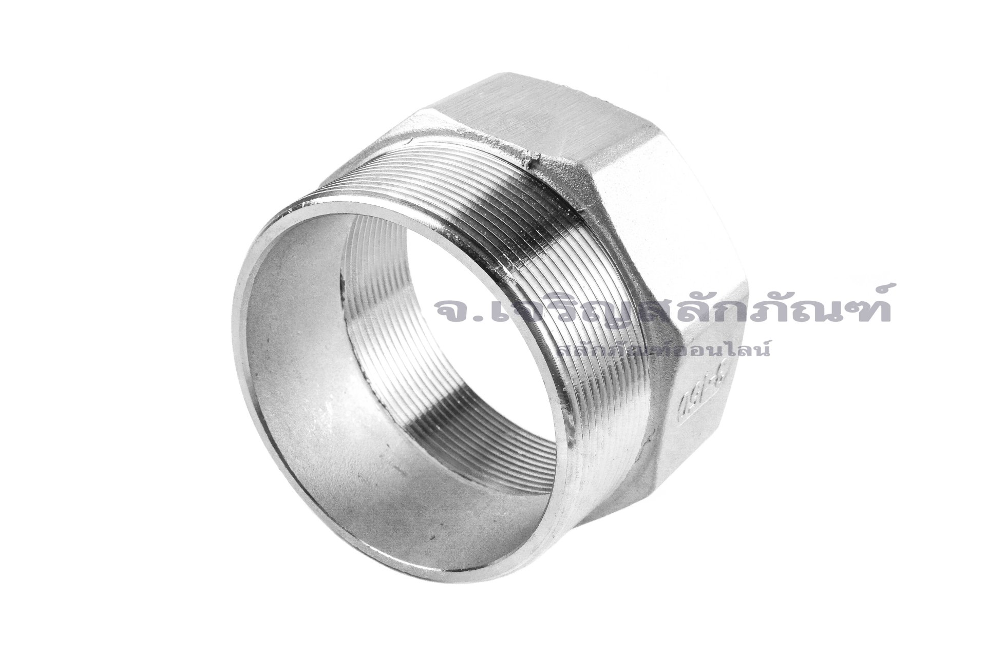 ข้อต่อตรงสแตนเลส 304 (เกลียวนอก x เกลียวใน) 3" x 3"