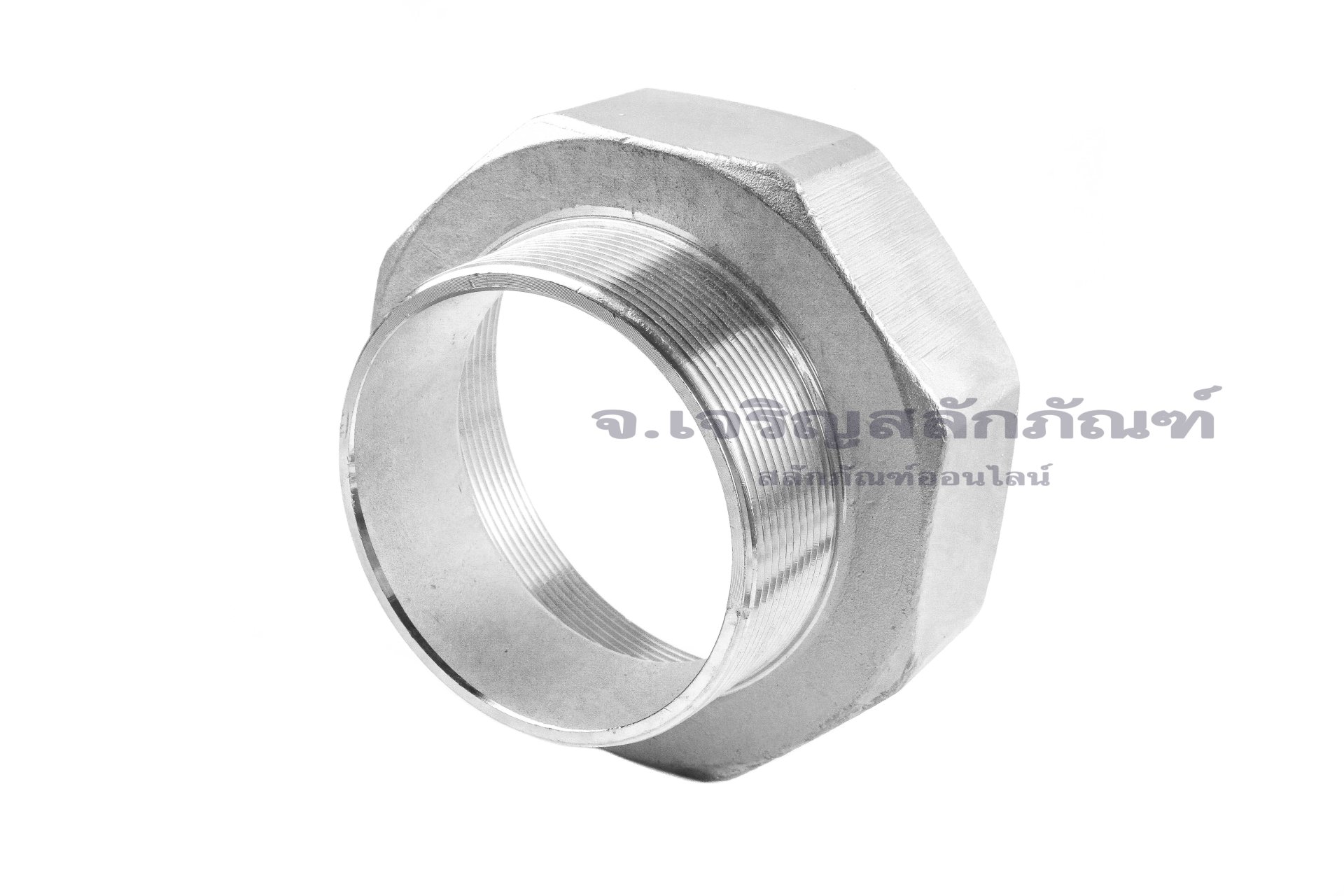 ข้อต่อตรงสแตนเลส 304 (เกลียวนอก x เกลียวใน) 3" x 4" ข้อต่อลด-ข้อต่อเพิ่ม