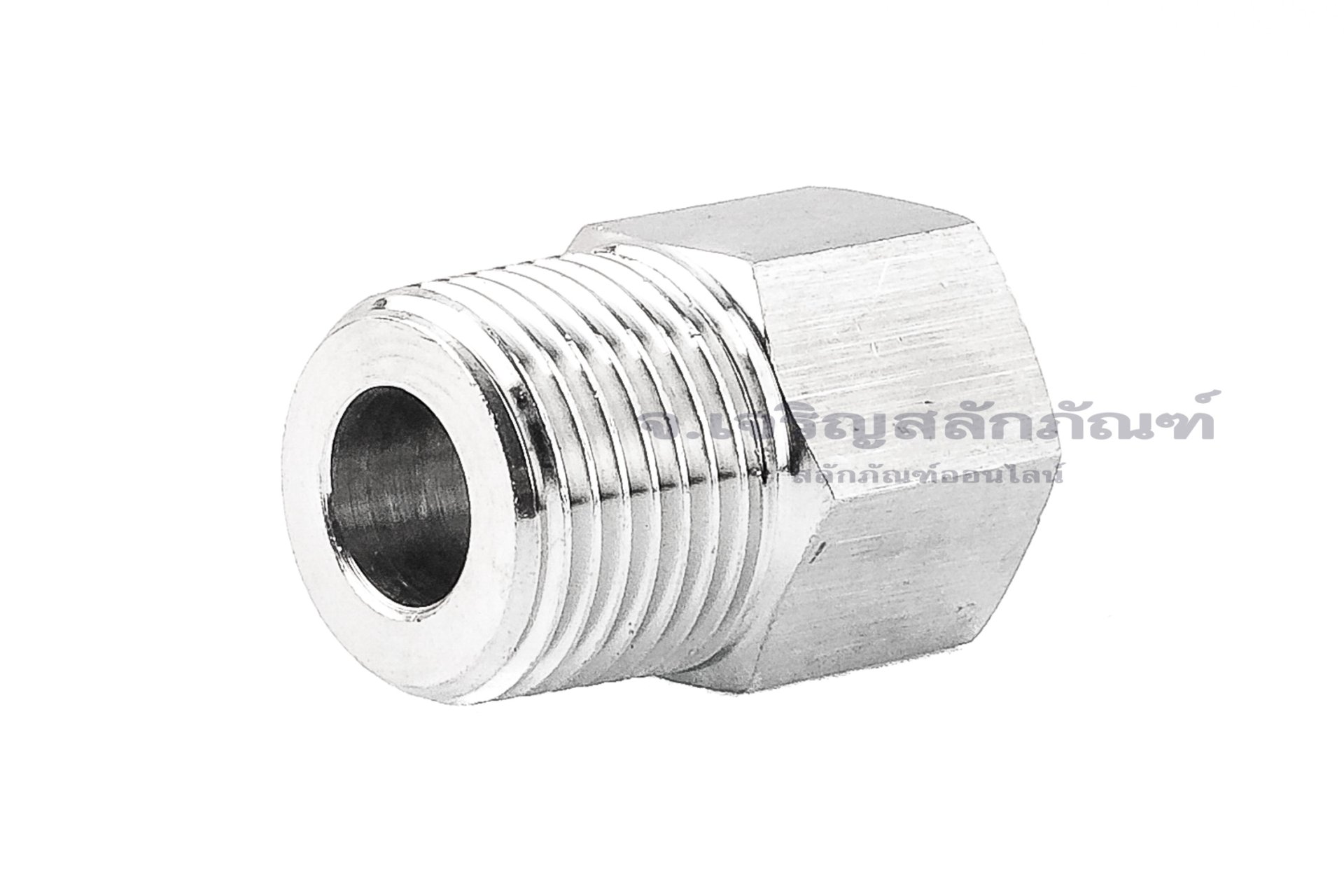 ข้อต่อตรงสแตนเลส (เกลียวนอก x เกลียวใน) 1/2 x M12x1.5 ข้อต่อลด-ข้อต่อเพิ่ม