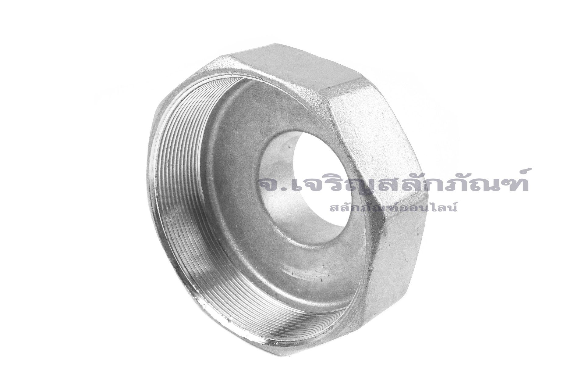 ข้อต่อตรงสแตนเลส (เกลียวนอก x เกลียวใน) 2" x 4" ข้อต่อลด-ข้อต่อเพิ่ม