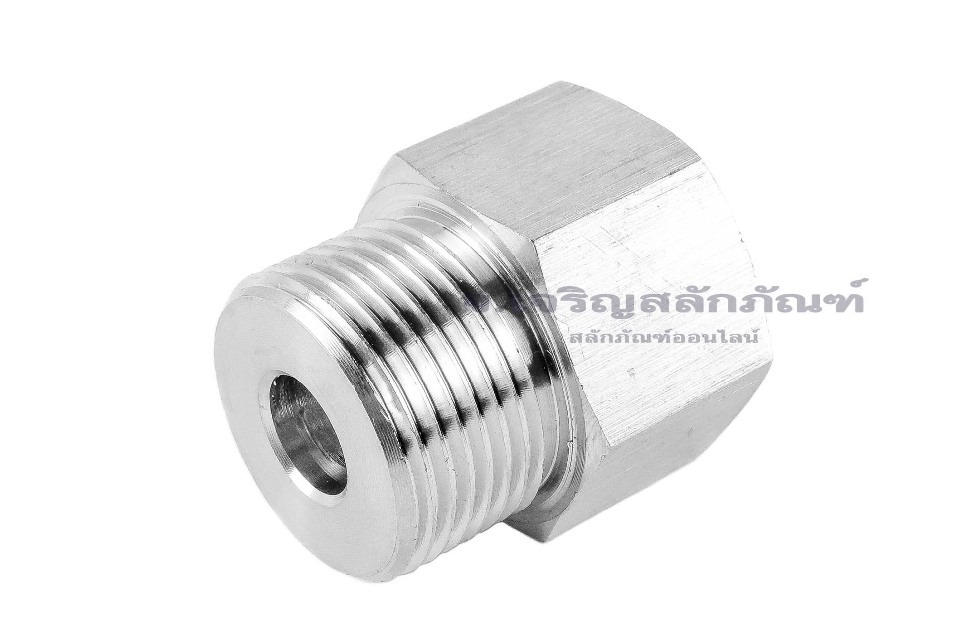 ข้อต่อตรงสแตนเลส (เกลียวนอก x เกลียวใน) 3/4"-14 BSPF x 1/2"-14 NPT ข้อต่อลด-ข้อต่อเพิ่ม