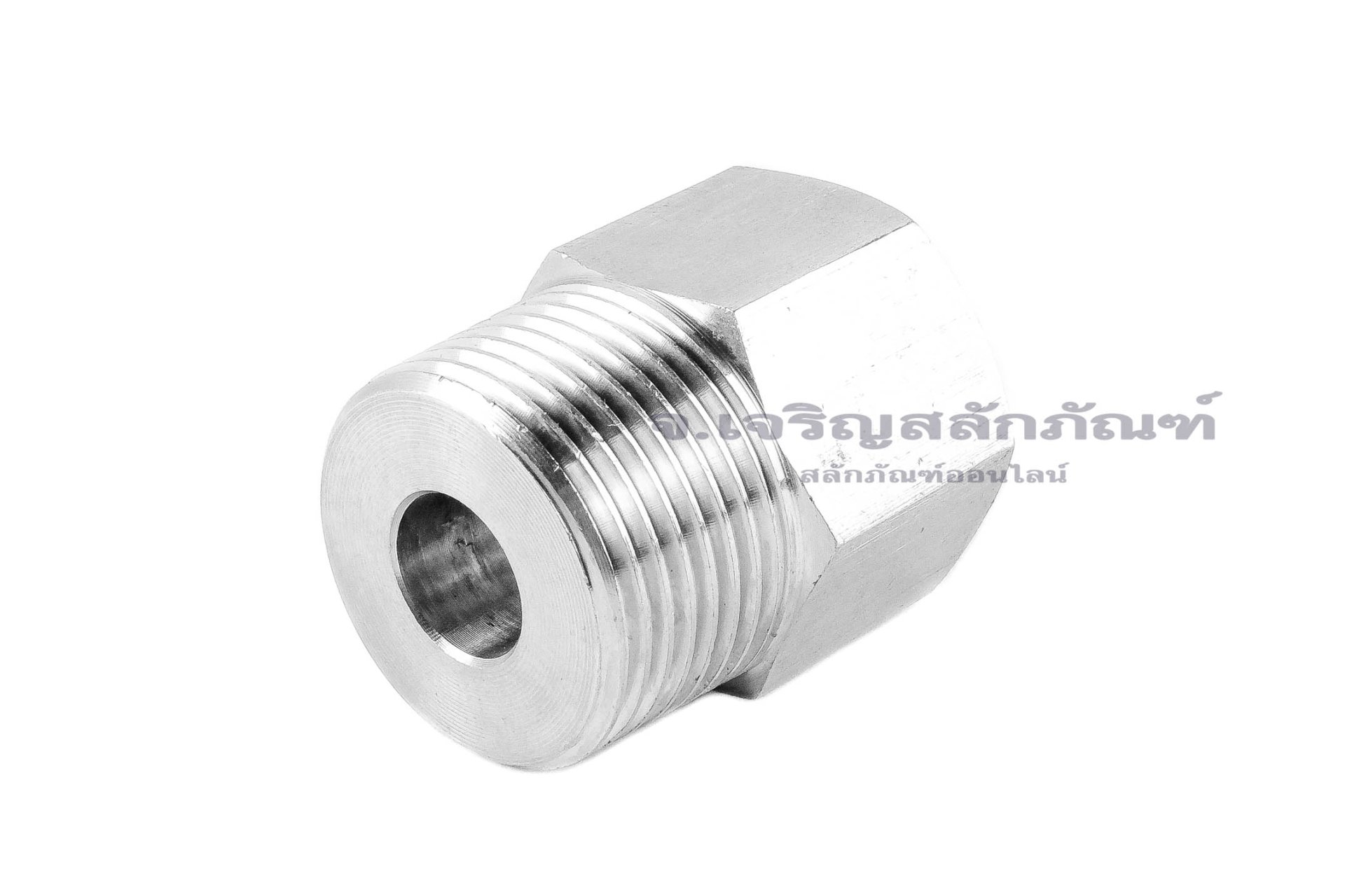 ข้อต่อตรงสแตนเลส (เกลียวนอก x เกลียวใน) 3/4"-14 BSPT x 1/2"-14 NPT ข้อต่อลด-ข้อต่อเพิ่ม