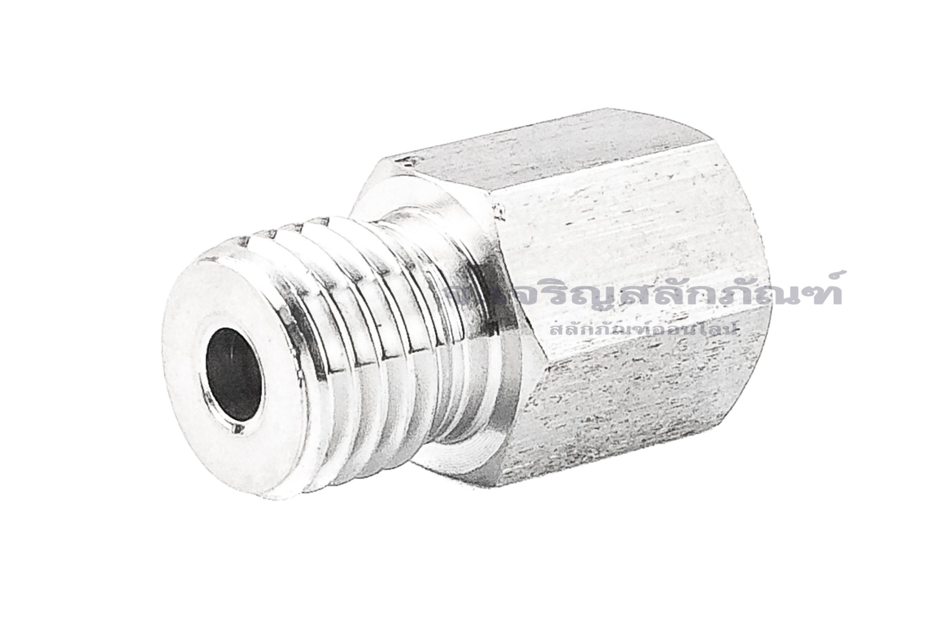 ข้อต่อตรงสแตนเลส (เกลียวนอก x เกลียวใน) M12x1.5 x 1/8" ข้อต่อลด-ข้อต่อเพิ่ม