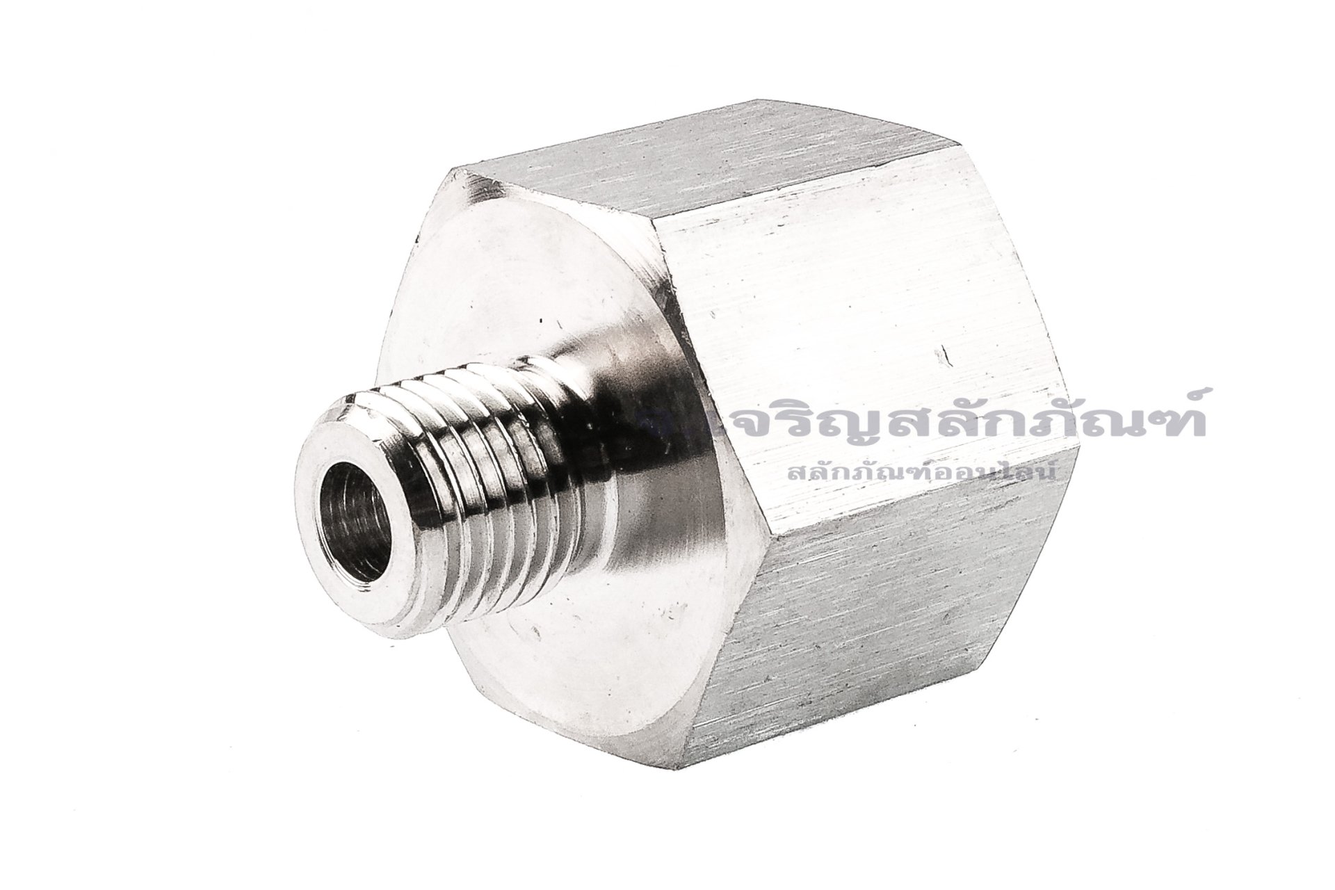 ข้อต่อตรงสแตนเลส (เกลียวนอก x เกลียวใน) M14x1.5 x 3/4"-14 BSPF ข้อต่อลด-ข้อต่อเพิ่ม