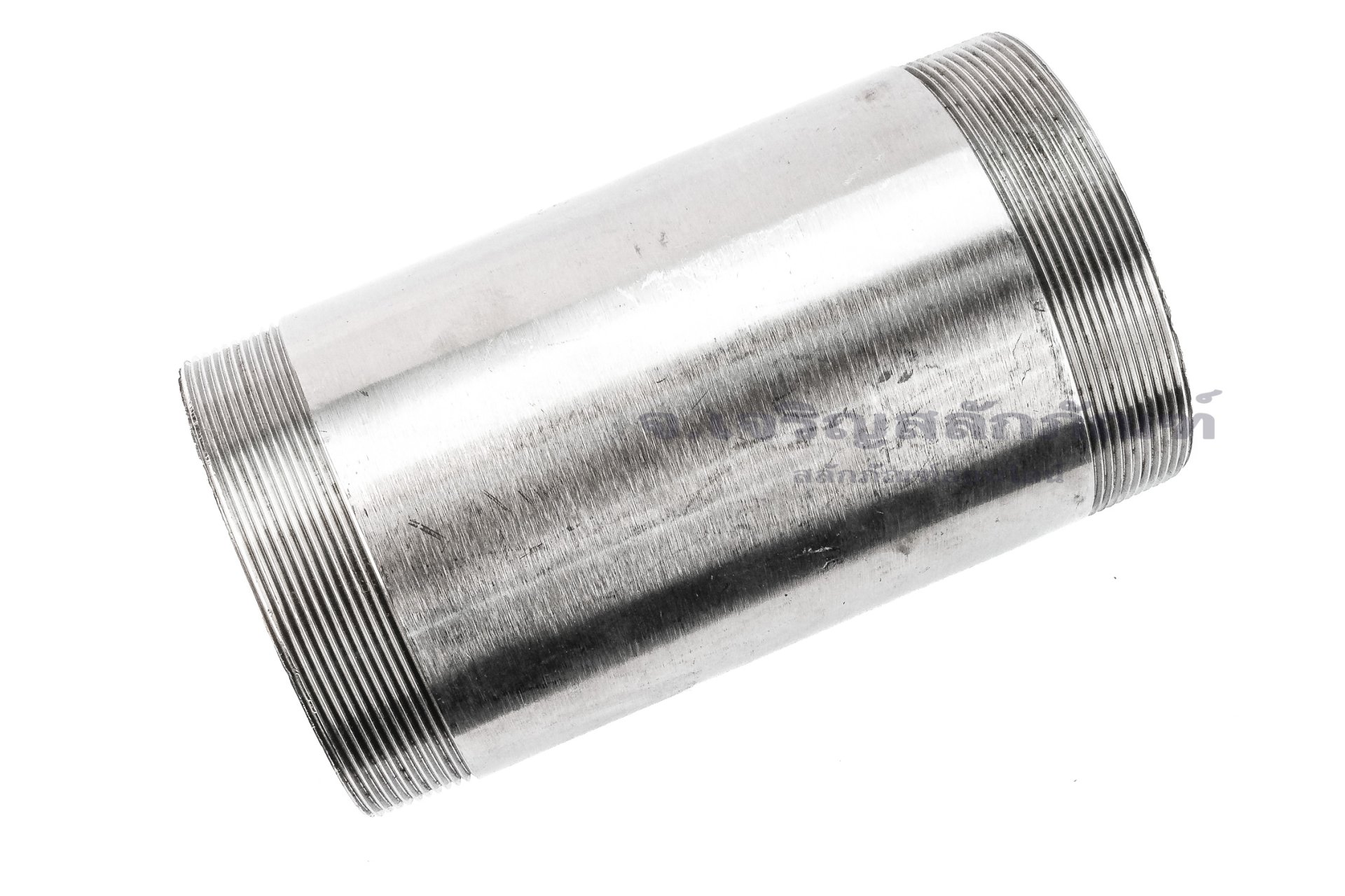 ข้อต่อตรงเกลียวนอกสแตนเลส แบบยาวพิเศษ (เกลียวนอก x เกลียวนอก) ขนาด 4"x4" ยาว 8 นิ้ว (200 mm)