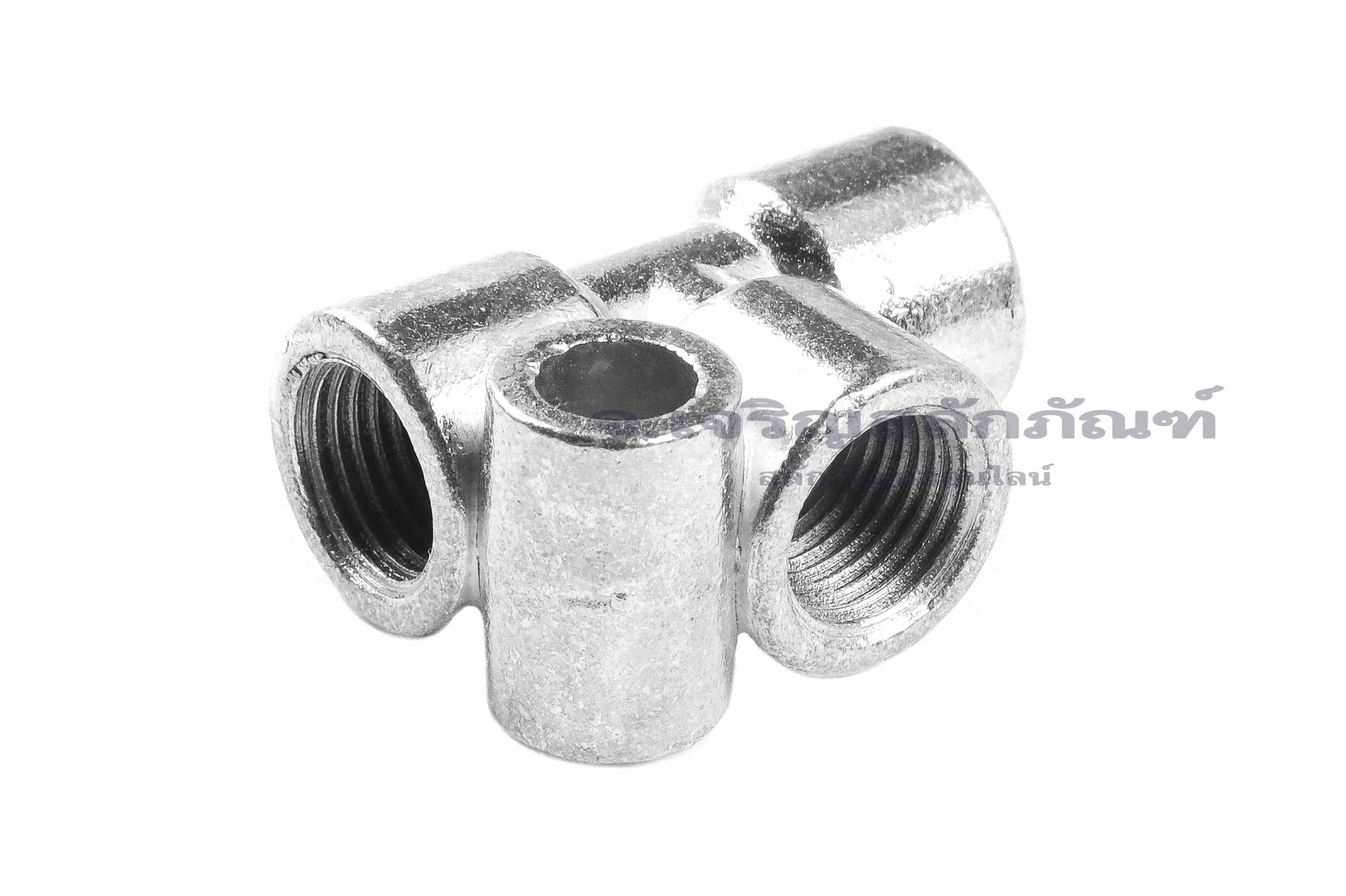 ข้อต่อรวม - หัวจ่ายจารบีน้ำมันหล่อลื่นแบบเกลียวใน 3 ทาง ขนาด M10x1.0 (4 mm)