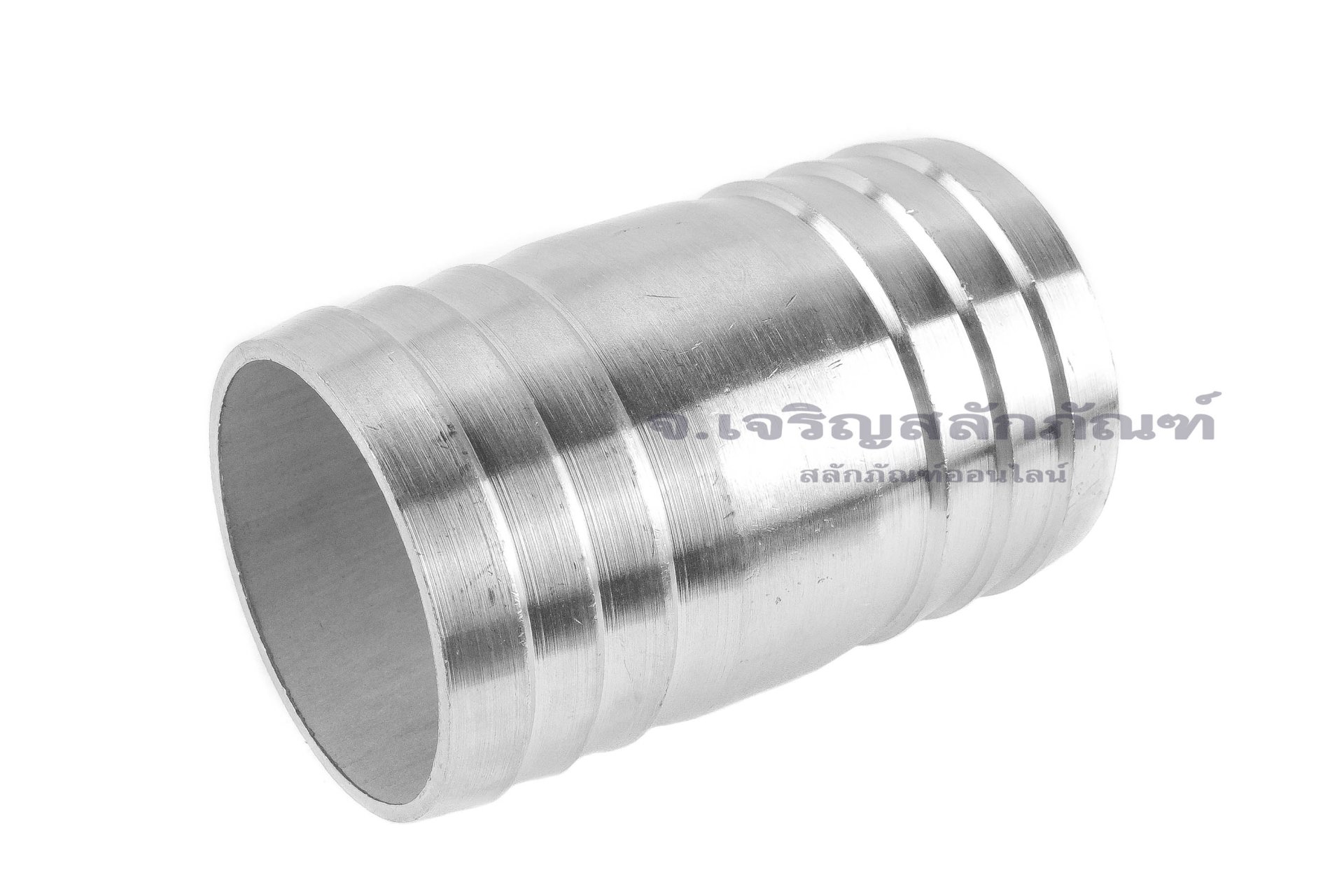 ข้อต่อหางไหลเสียบสายสแตนเลส แบบตรงเสียบสายสองข้าง ขนาด 2" x 2" ( 50.8 x 50.8 mm)