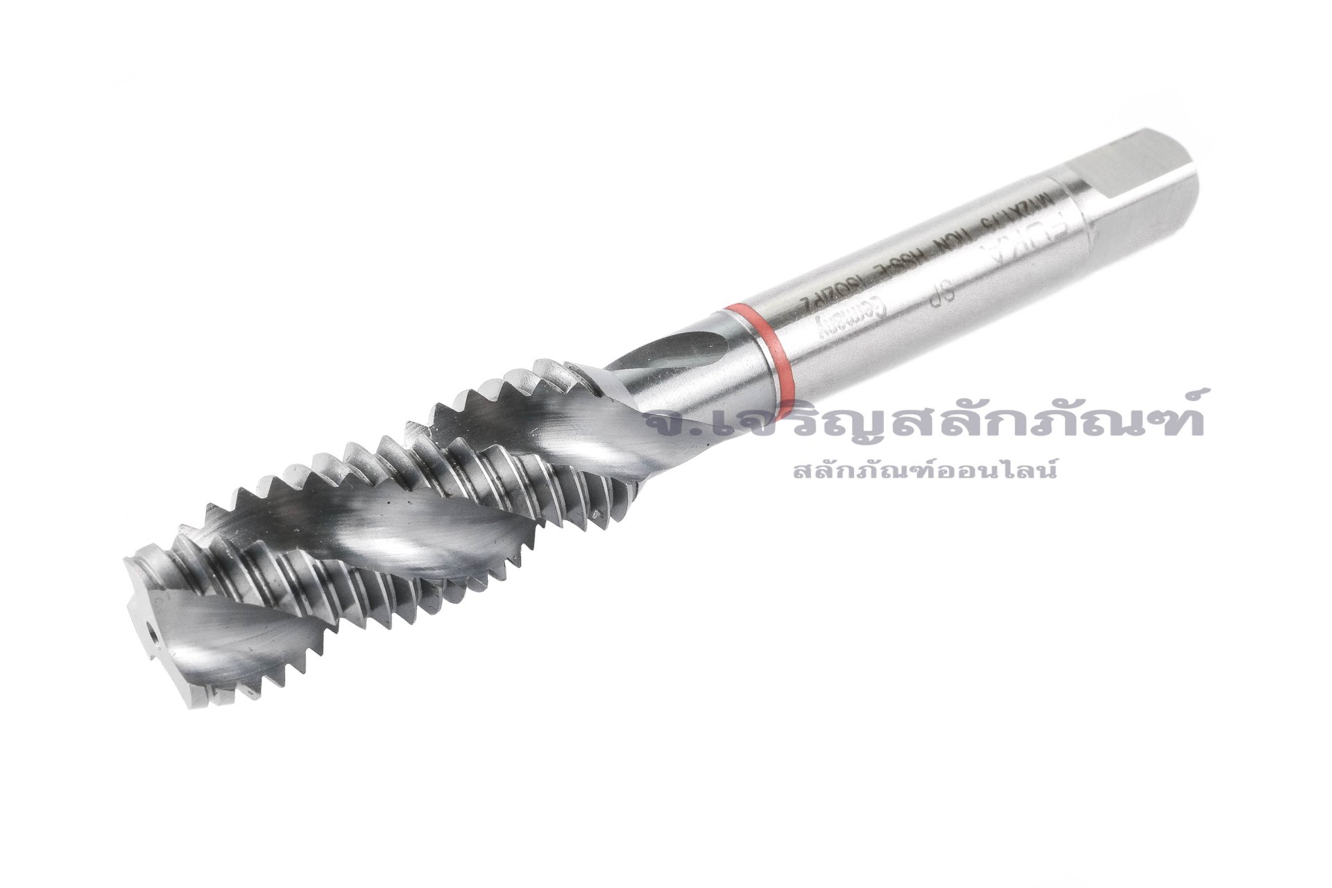 ดอกต๊าปเลื้อย-ต๊าปเครื่อง FUKA HSS-E TiCN เจาะสแตนเลส-เหล็กแข็ง M12x1.75