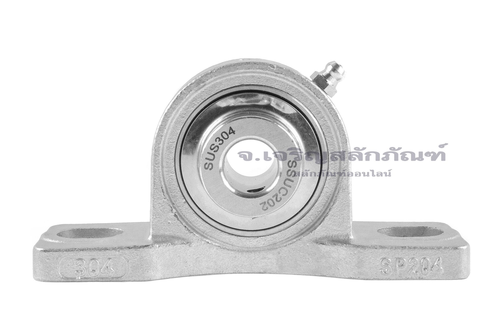 ตลับลูกปืนตุ๊กตาสแตนเลส Pillow Block Bearing รุ่น SUC202/P202/SP202/SS UCP 202 สำหรับเพลามิล ขนาด 15 mm