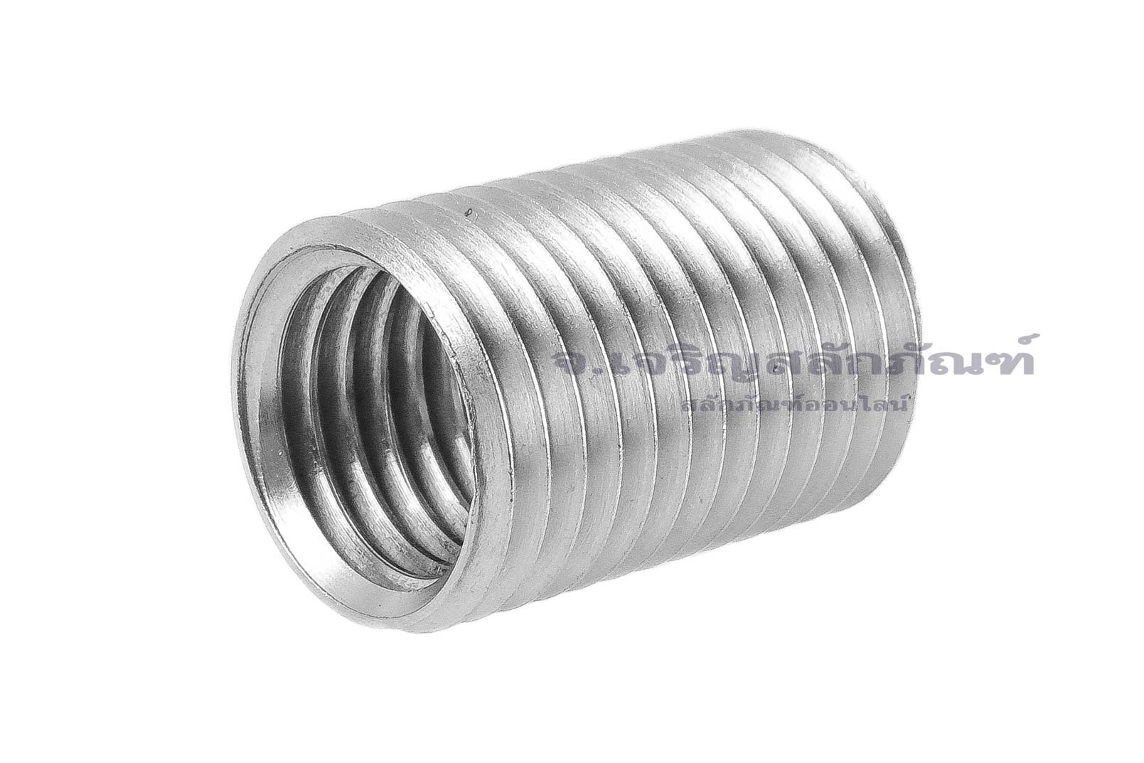 ตัวหนอนซ่อมเกลียวสแตนเลส เกลียวในขนาด M12x1.5 เกลียวนอกขนาด M14x1.5 ความยาว 20 mm