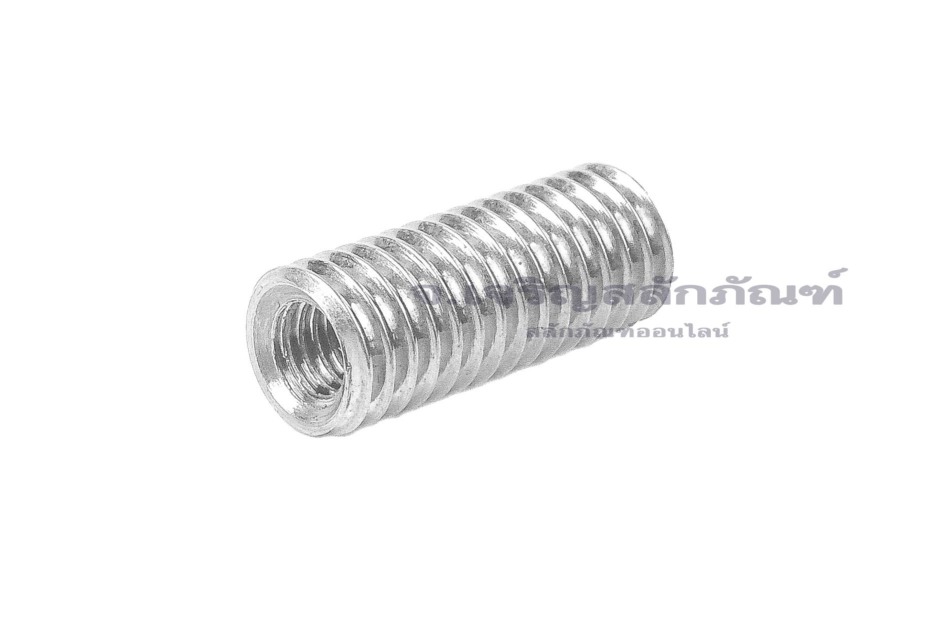 ตัวหนอนซ่อมเกลียวสแตนเลส เกลียวในขนาด M3x0.5 เกลียวนอกขนาด M5x0.8 ความยาว 12 mm
