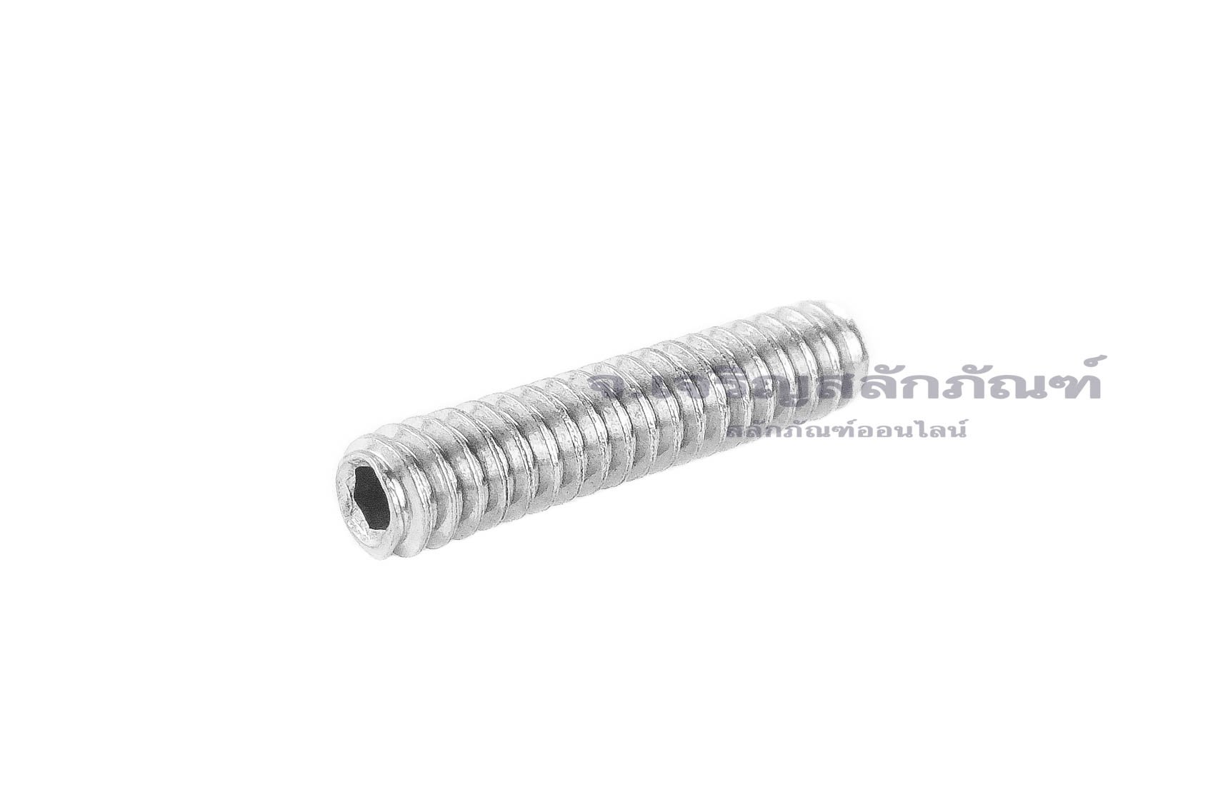 น็อตตัวหนอนสแตนเลส #4-40 x 1/2" (เบอร์ 4 เกลียว 40 ยาว 1/2") วัดความโตเป็นมิลได้ 2.84x12.7 mm